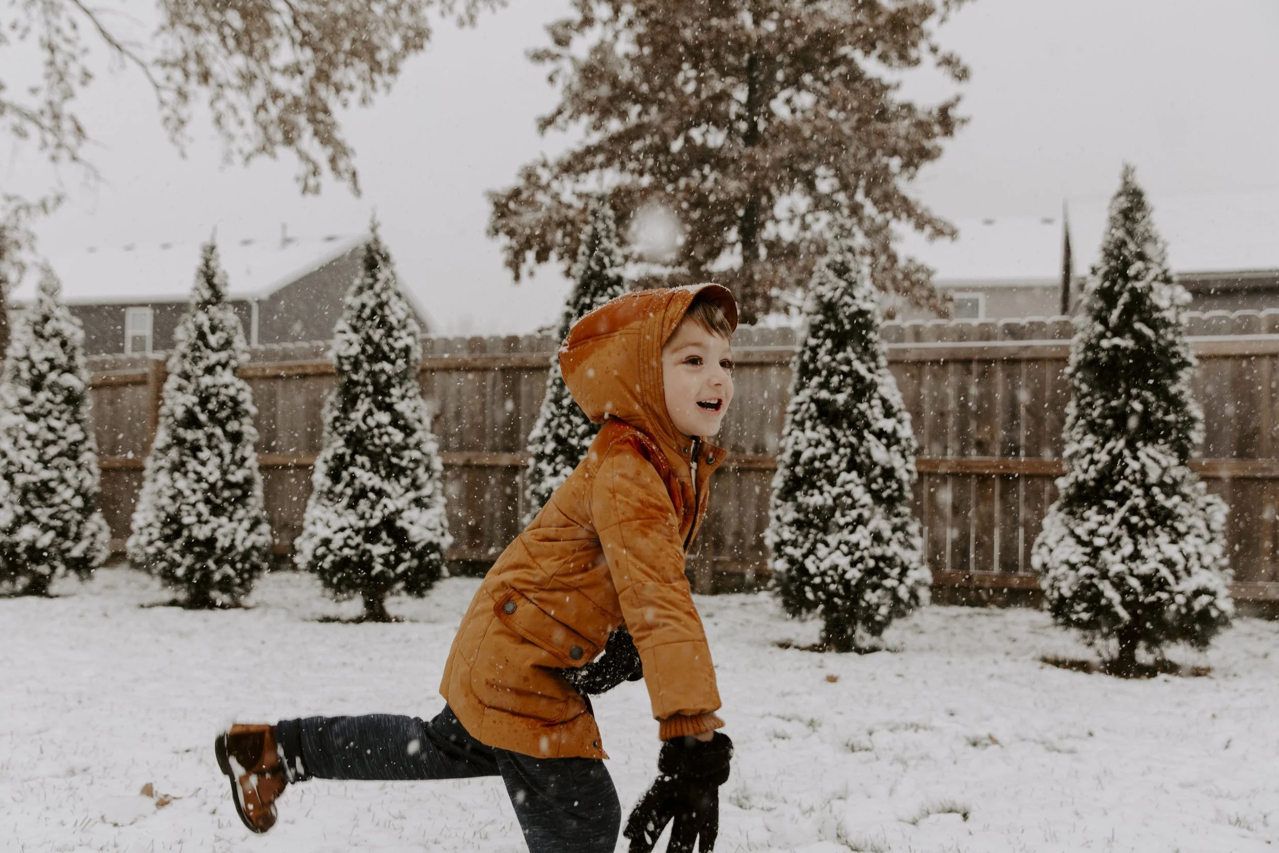 CORA'S FIRST SNOW