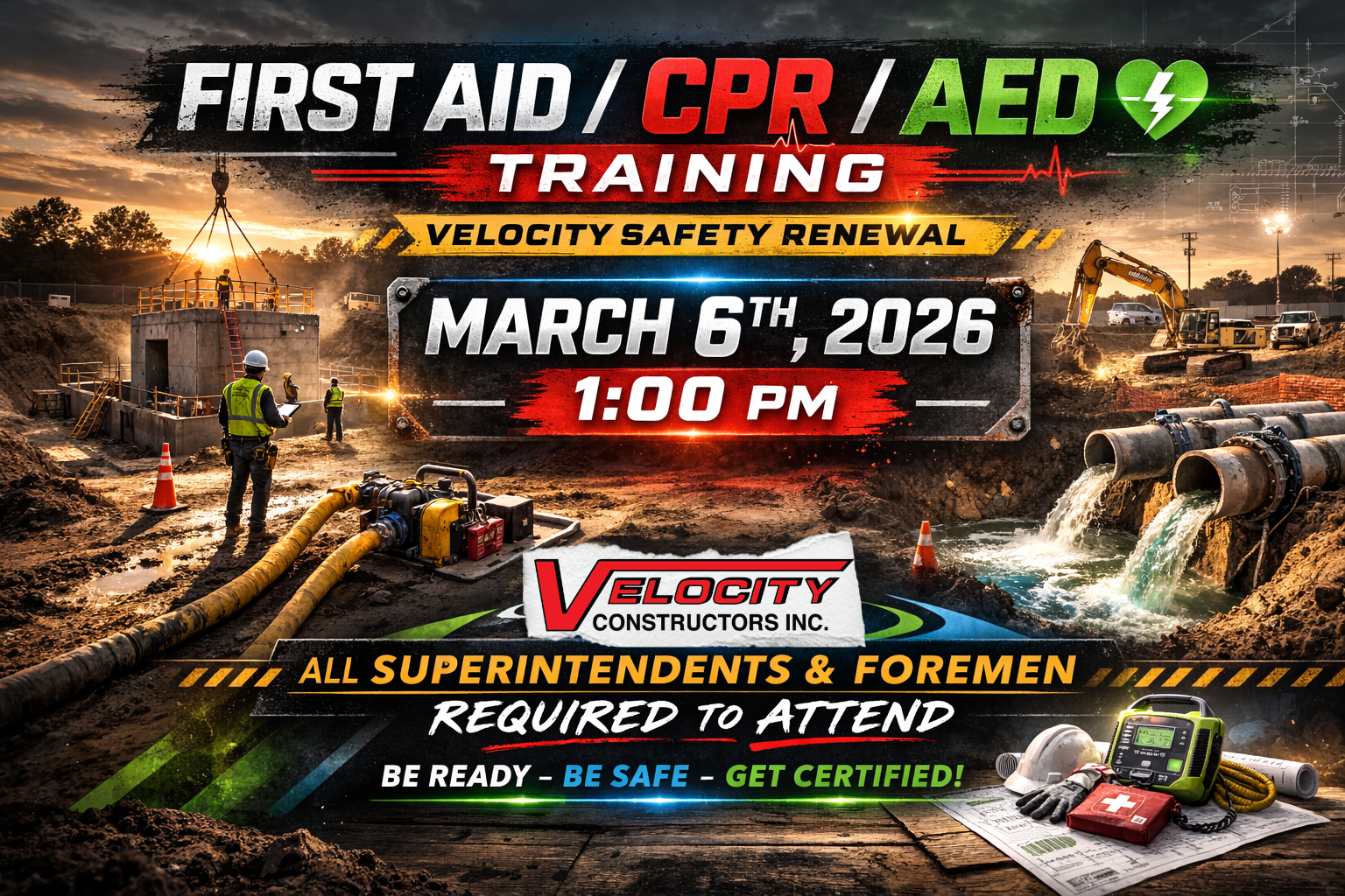 First Aid/CPR/AED Training