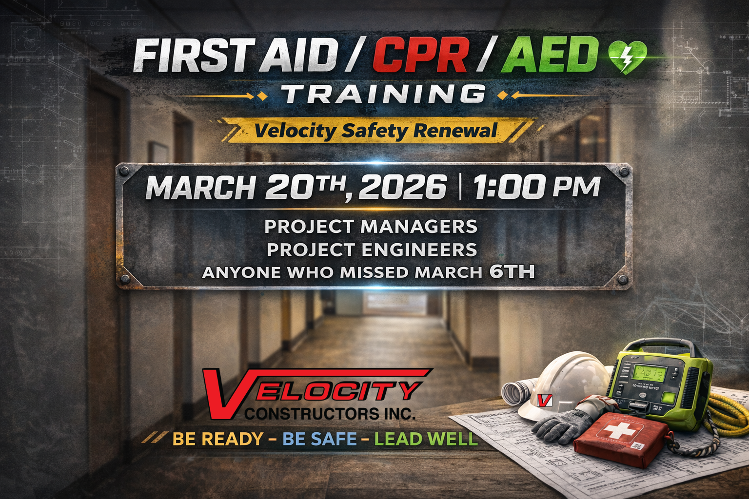 First Aid/CPR/AED Training Session 2