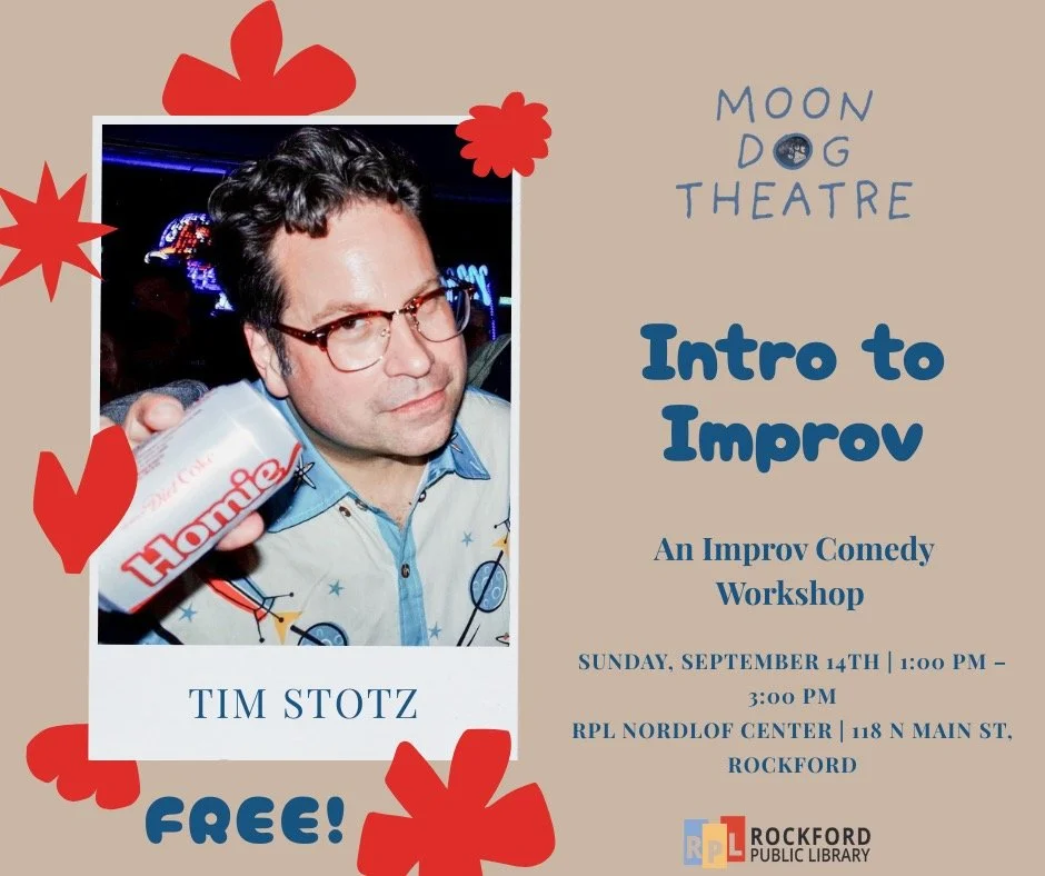 Love improv? So do we. This Sunday, Ballyhoo Collective&rsquo;s own Tim Stotz is teaching a free improv workshop, and you&rsquo;re invited!
Expect a fun, playful afternoon full of games, laughter, and exercises that help you think on your feet. Wheth