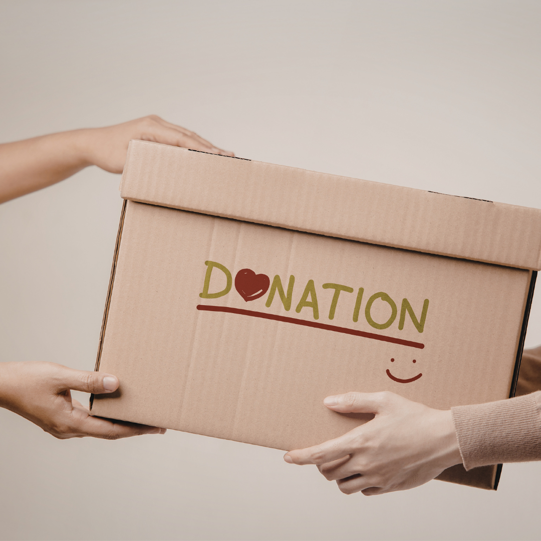 Donated items at HART