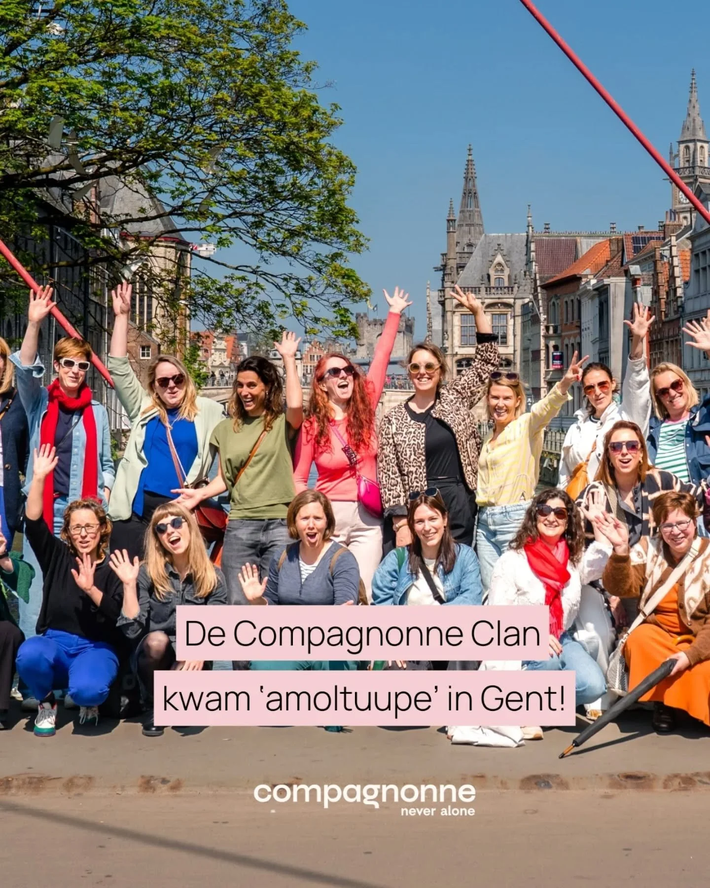 Gent, 't was vrie wijs! 😍

@boldhouse__
@yugenkombucha
@knolkool.gent
@the_dao_store
@telescoshop1939
@blommm.be

Wil jij volgend jaar ook graag mee op stap met de Compagnonne Clan?

Reageer hieronder dan even met CLAN en we bezorgen jou als eerste 