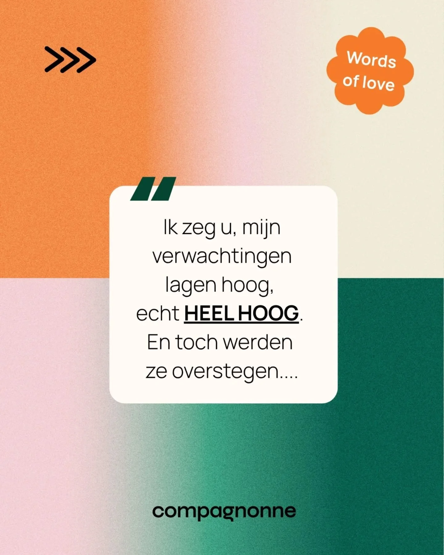 Heel af en toe maakt ons hartje spontaan een extra sprongetje 💓 wanneer een berichtje van een mentee onze inbox binnenrolt 😍

 Het is h&eacute;&eacute;l graag gedaan, Kristel De Craene @krstlclear.be 🙌 
 
👉 Ook nood aan een extra vuurtje onder jo