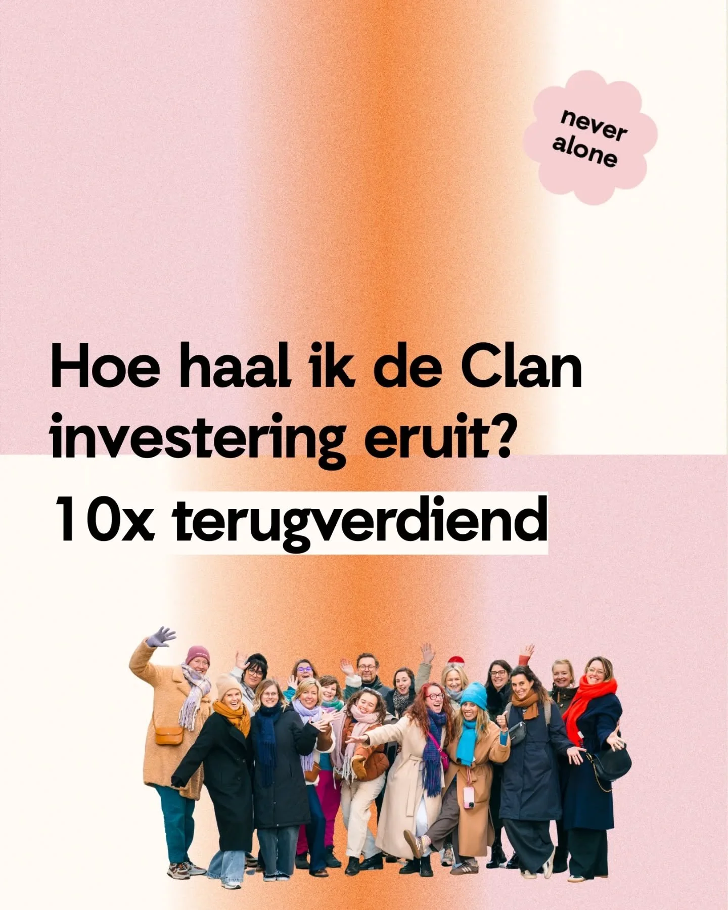 &ldquo;Ga ik die 1.645 euro eigenlijk terugverdienen?&rdquo; 🤔

Begrijpelijke vraag. Ge zijt ondernemer, geen geldfontein of euromachine. 🤑

Wij gaan u ni&eacute;t pushen.

Maar we gaan u w&eacute;l laten zien waarom die 1.645 euro niet alleen teru