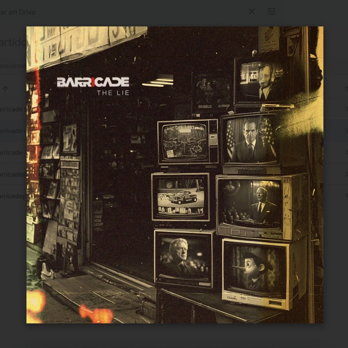 @barricade.the.band has released their 💿 &quot;The Lie&quot; everywhere! Amazing combination of rock, punk, post punk🎧 🤘. I did the Mixing and Mastering ✌️