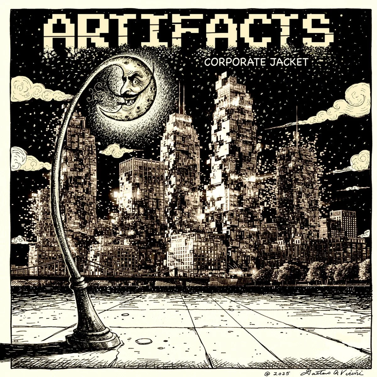 @corporatejacket &laquo;Artifacts&raquo; is out now! What a creative and crazy EP, it features lots of talent and it&rsquo;s available to listen everywhere! 🎧
&mdash;&mdash;&mdash;&mdash;&mdash;&mdash;&mdash;&mdash;&mdash;&mdash;&mdash;&mdash; Credi