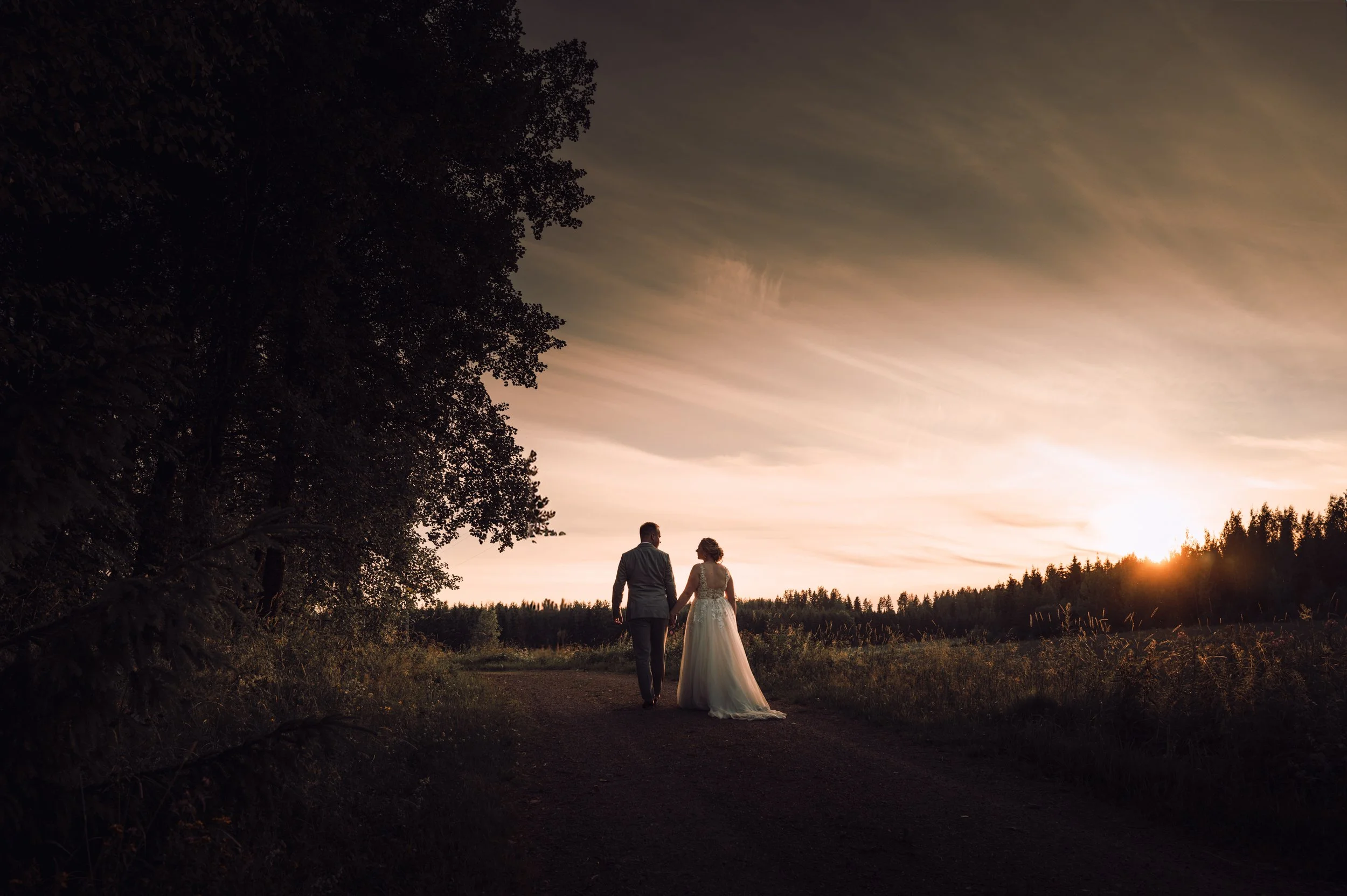 Upeat maalaishäät Ruotsinpyhtäällä