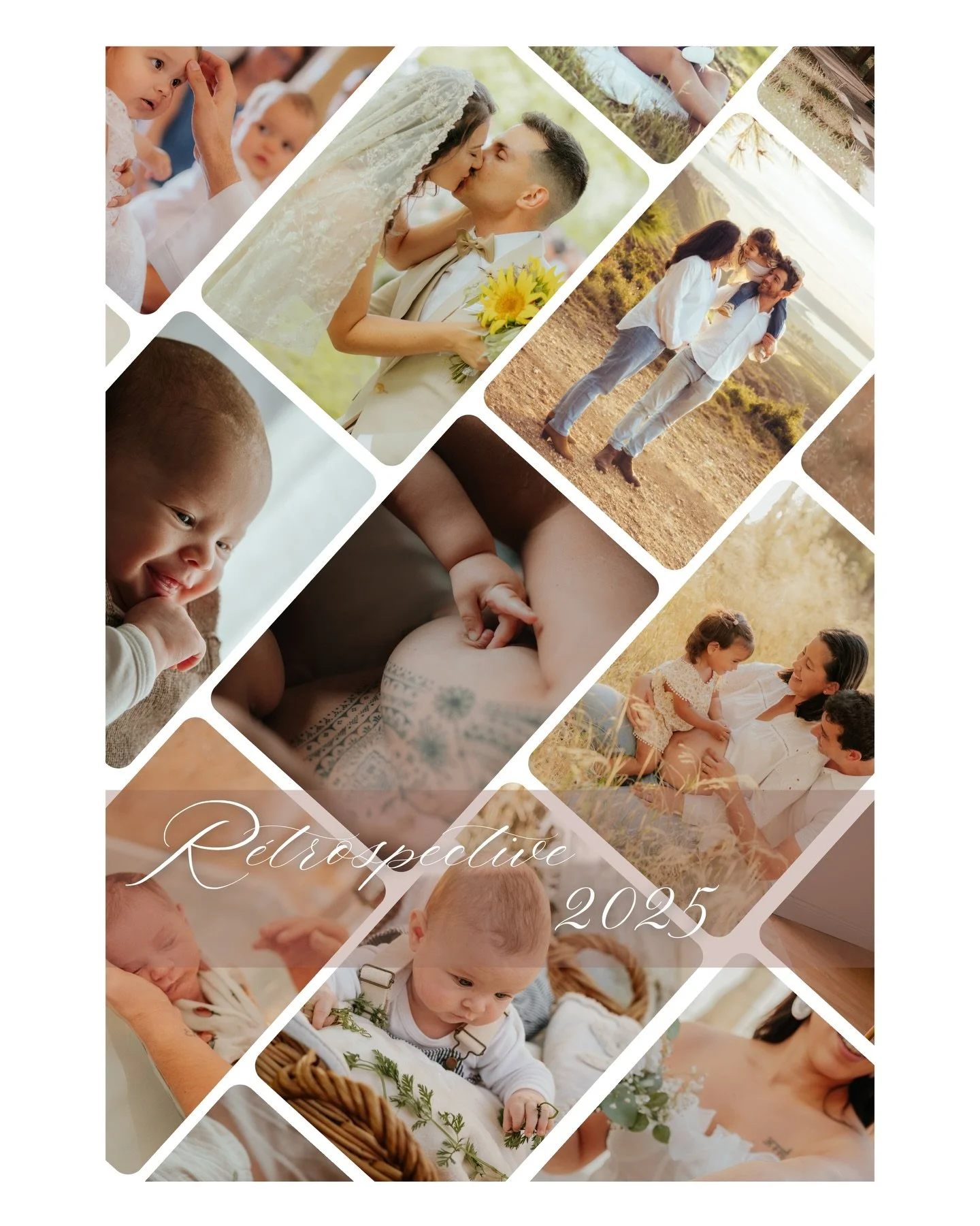 R&eacute;trospective 2025 🎉

Cette ann&eacute;e, mon objectif a travers&eacute; beaucoup de vies, mais pas que..

J&rsquo;ai racont&eacute; des familles, des oui murmur&eacute;s, des corps qui osent, des femmes engag&eacute;s, des m&egrave;res forte