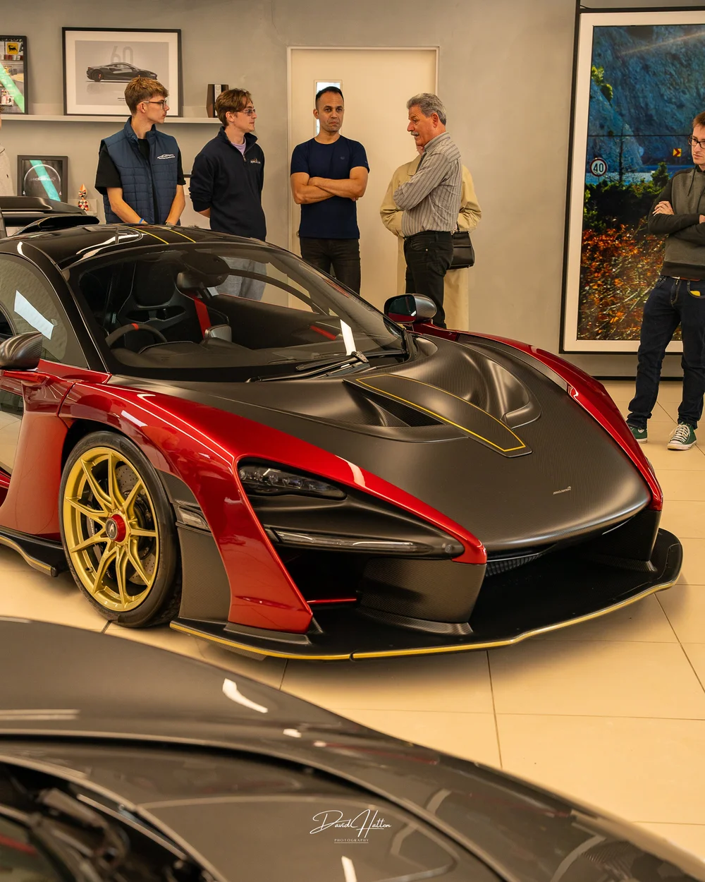 McLaren Senna on display