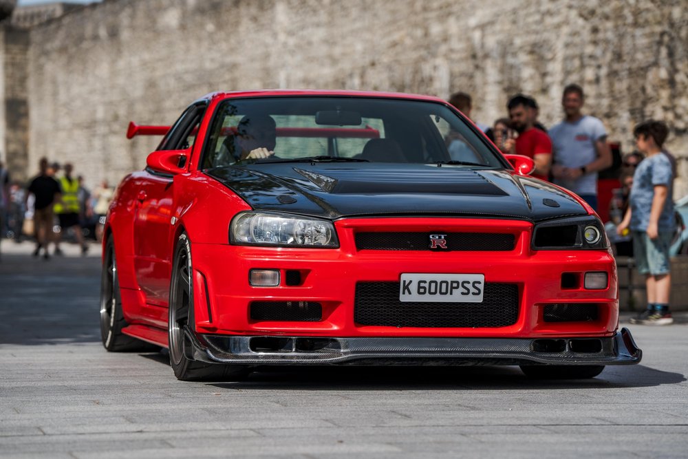 Nissan Skyline GT-R at a Daily Driven Events show