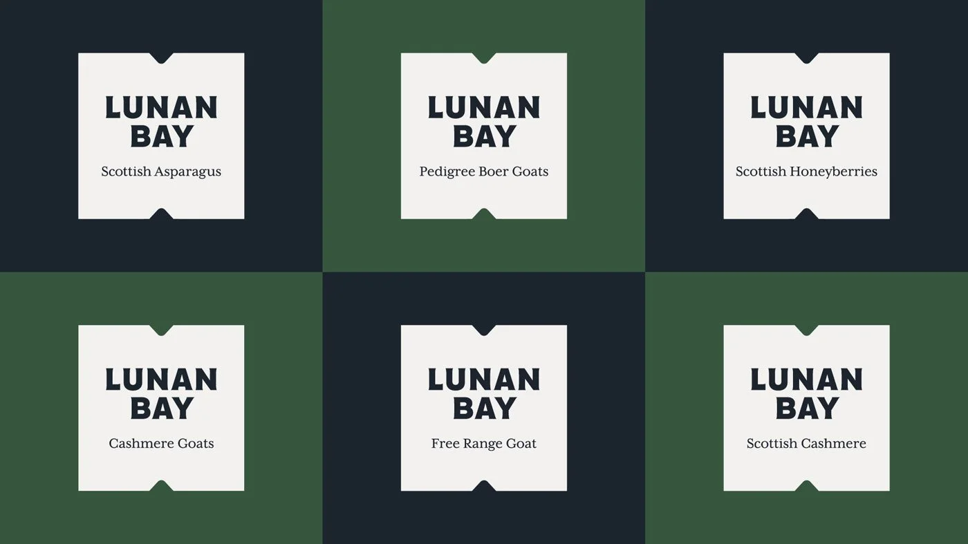 Lunan Bay Farm Sub-brand Logos