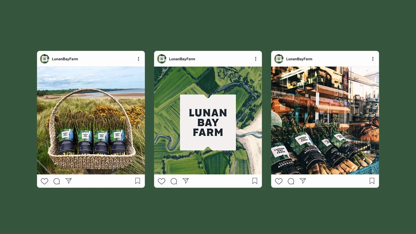 Lunan Bay Farm Sample IG Posts