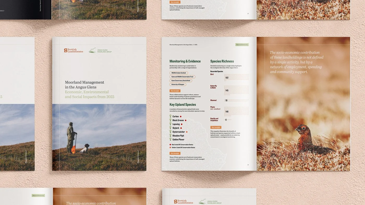 Scottish Land & Estates Report Page Spreads
