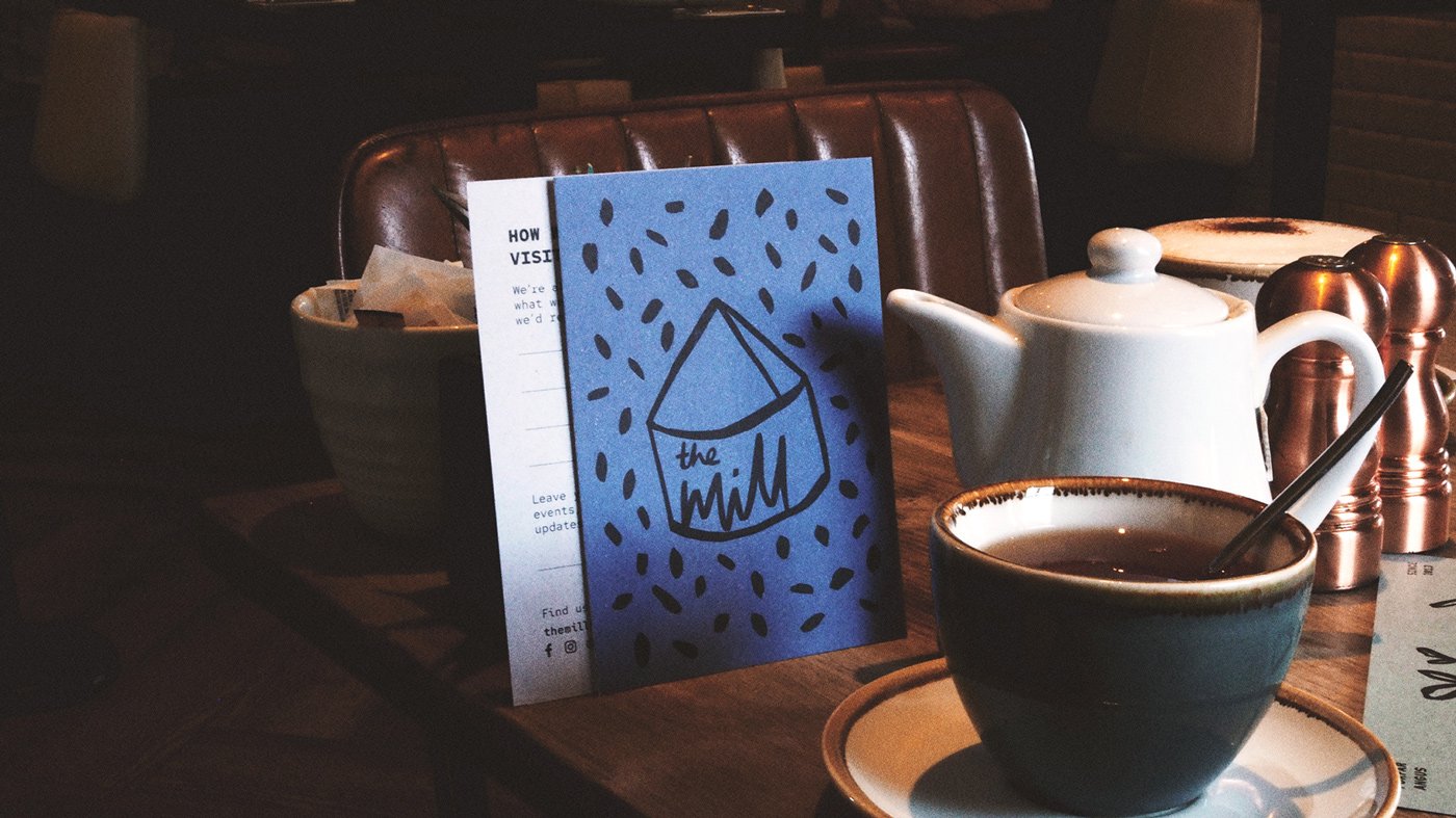 The Mill, Postcard with Tea