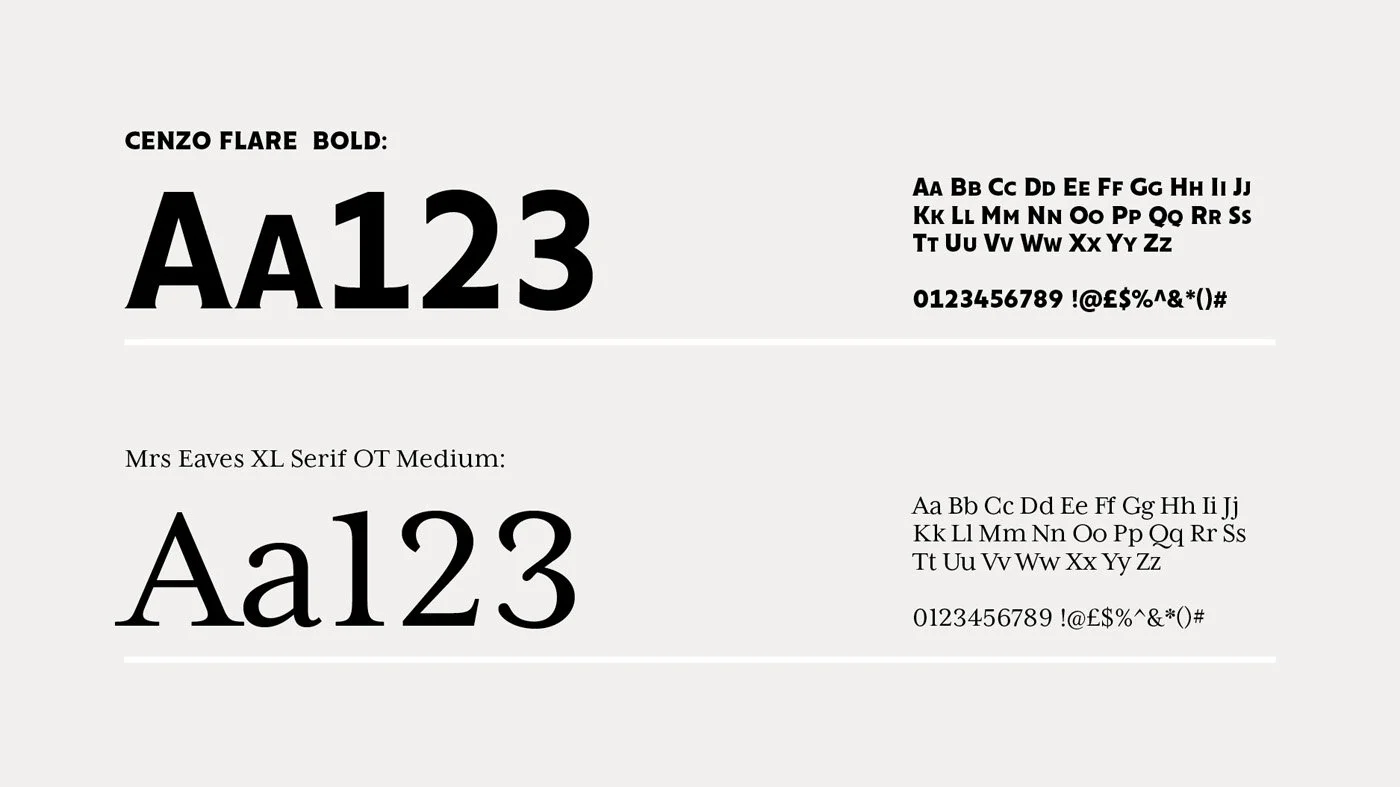 Lunan Bay Farm Typogrpahy