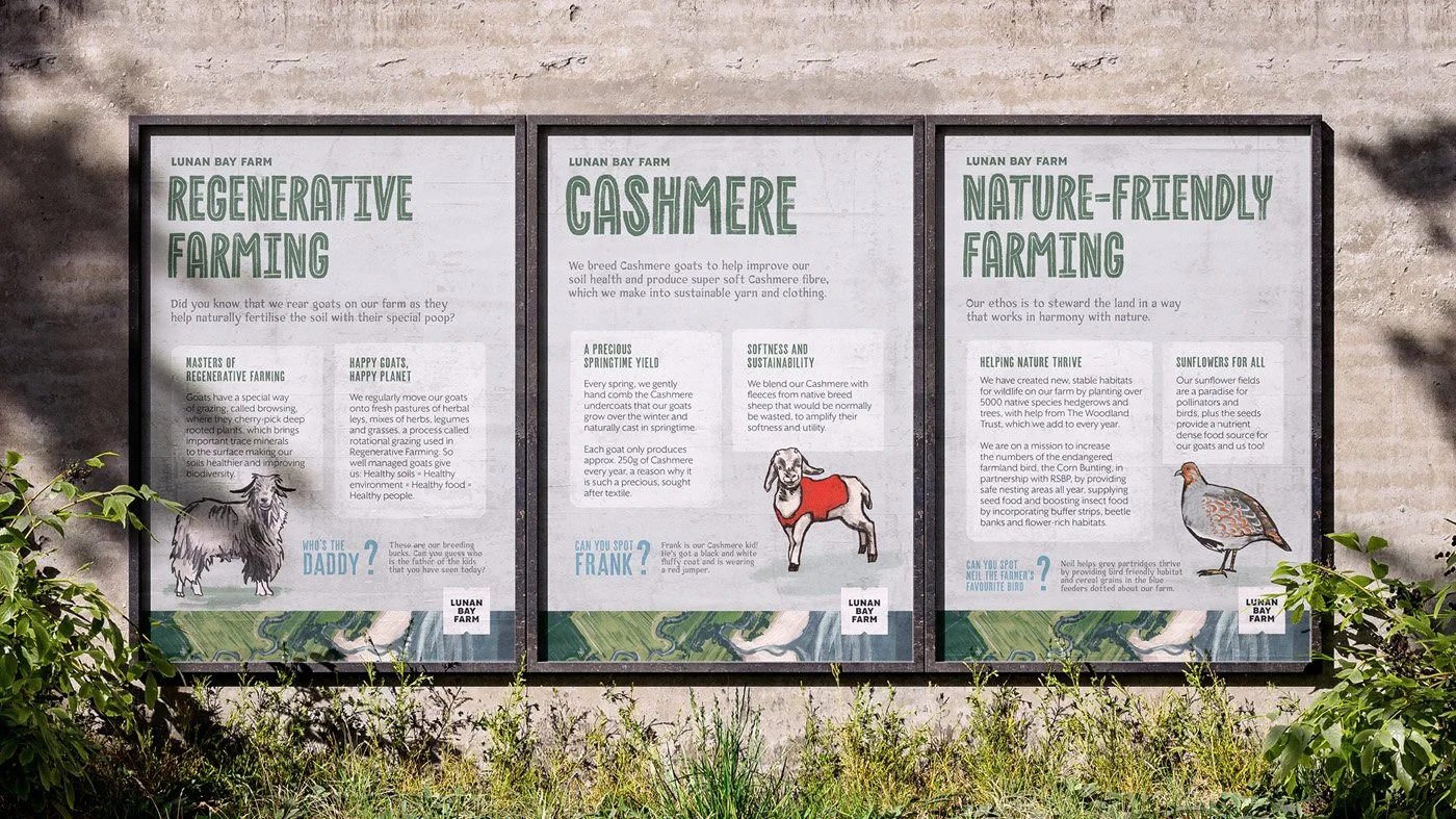 Lunan Bay Farm Interpretative Posters 
