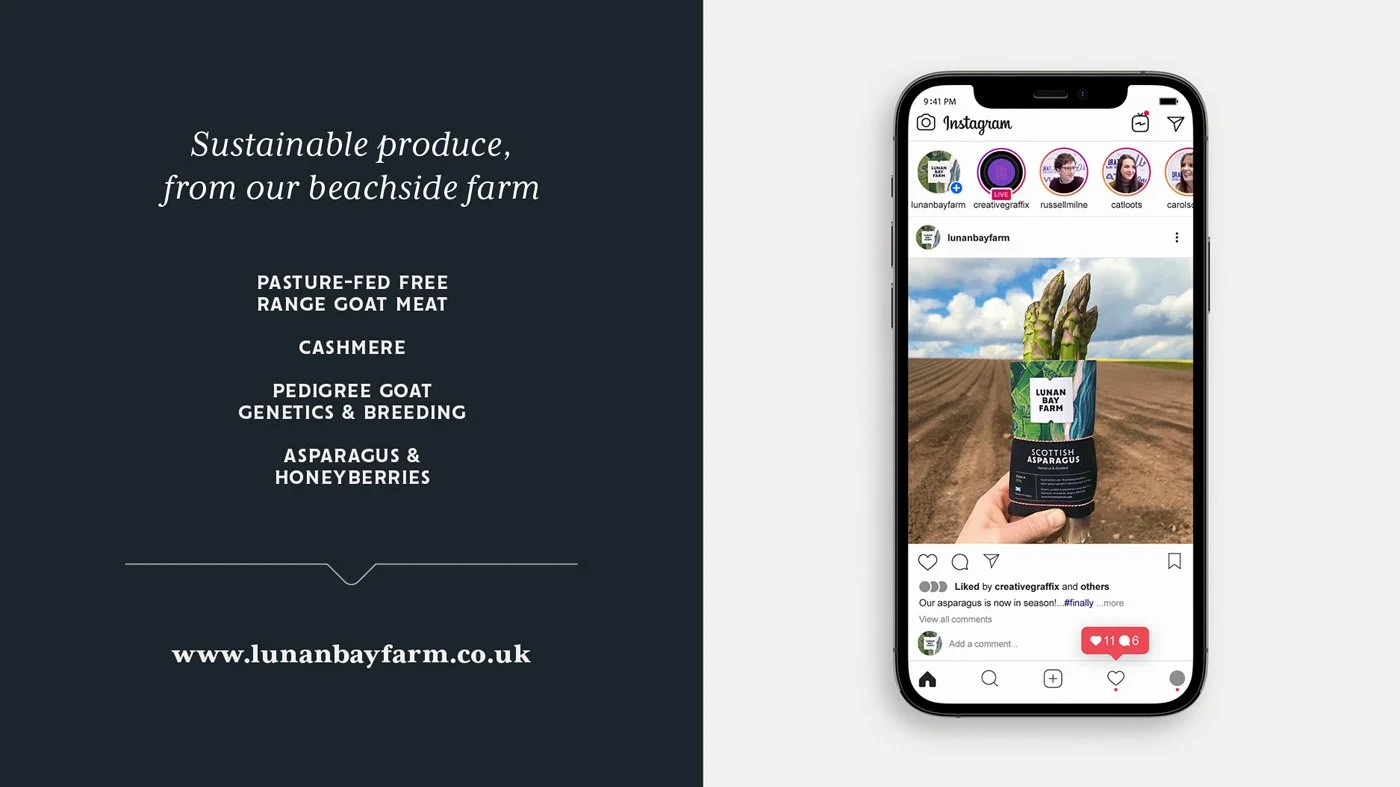 Lunan Bay Farm Sample Graphic (Phone)