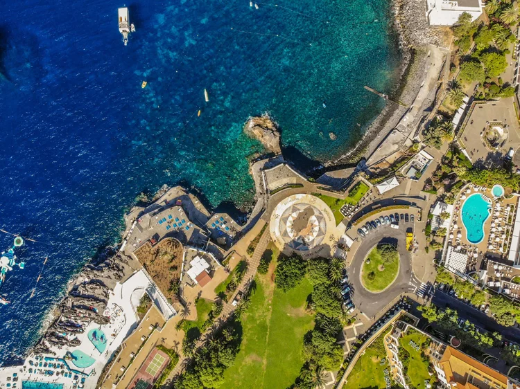 Madeira coastal landscape