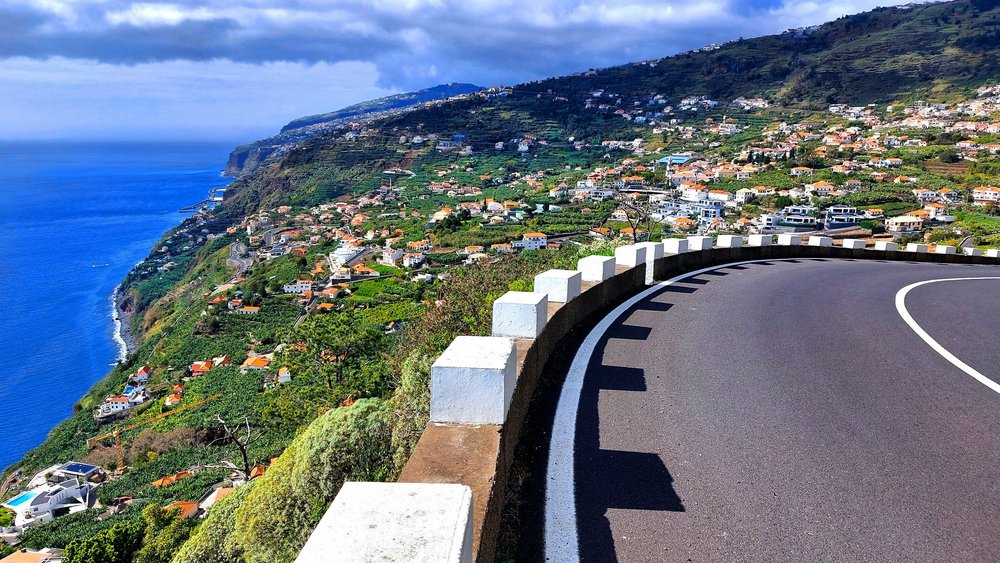 Mountain viewpoint on a week-long Madeira route