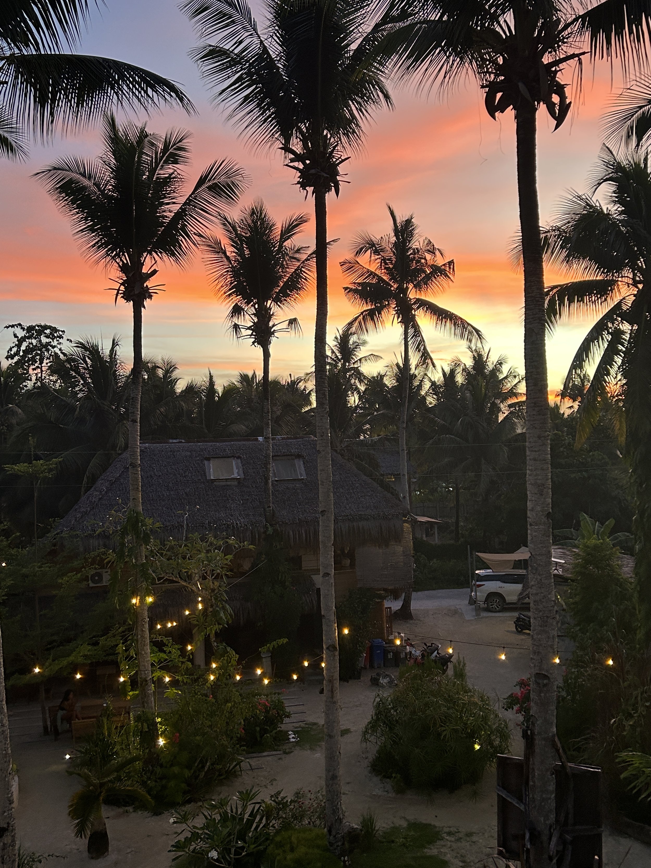 Sunset at Vedya Siargao