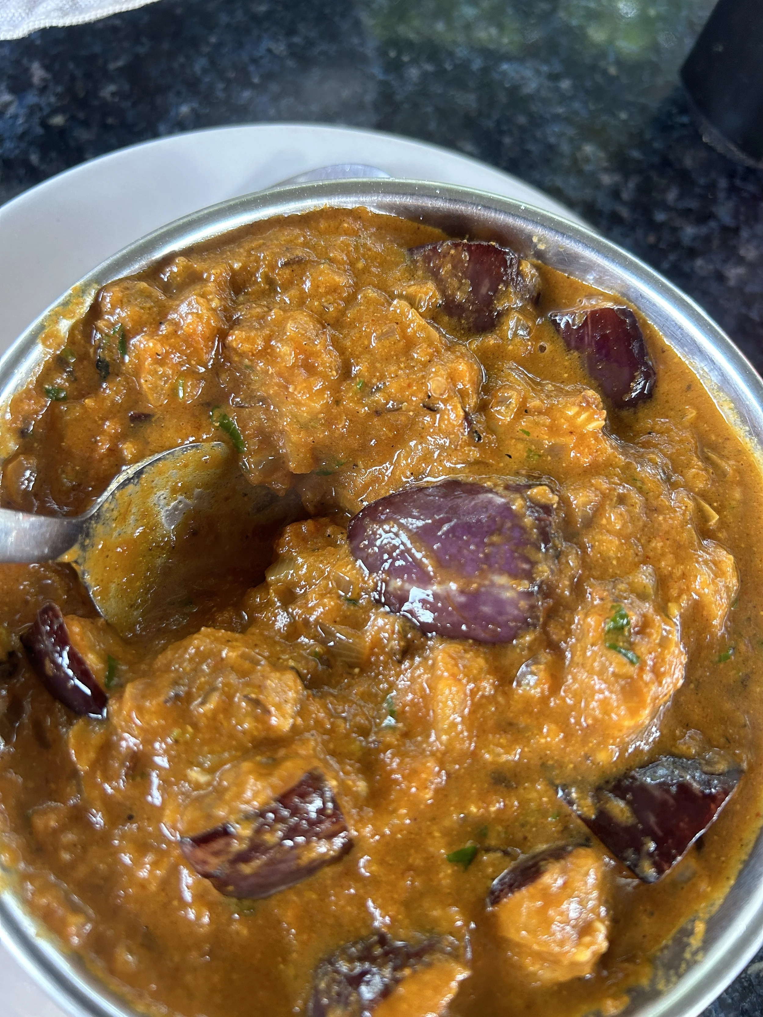 Eggplant masala