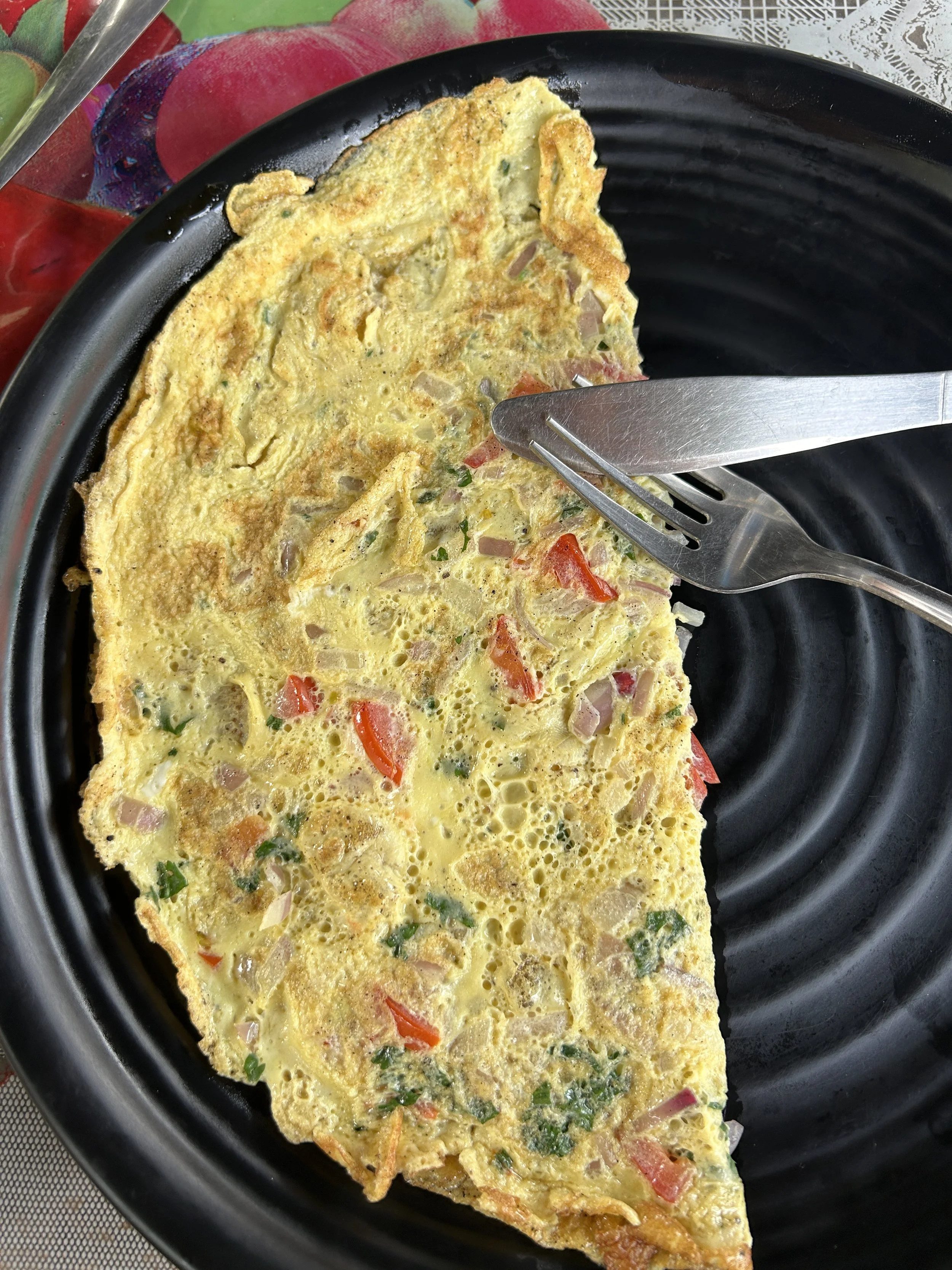 Masala omelette @edu's kitchen