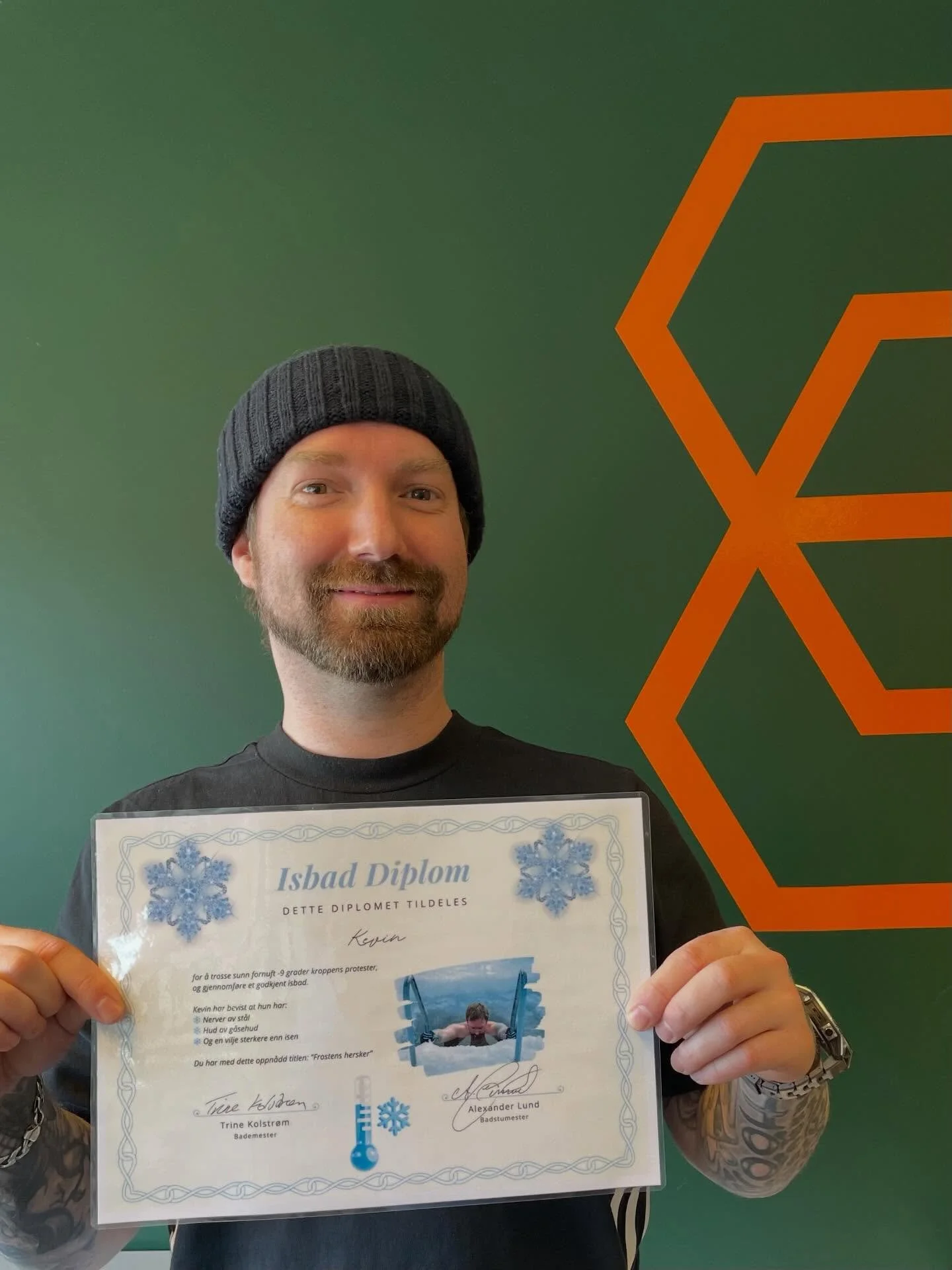 Fontenehuset hjelper meg i &aring; n&aring; mine personlige m&aring;l. Et av de var &aring; isbade i 5 minutter. JEG KLARTE DET! #clubhouseworks #clubhousecelebration #cmcw2026