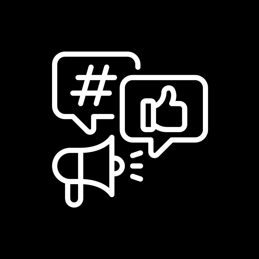 SOCIAL MEDIA MARKETING ILLUSTRATION