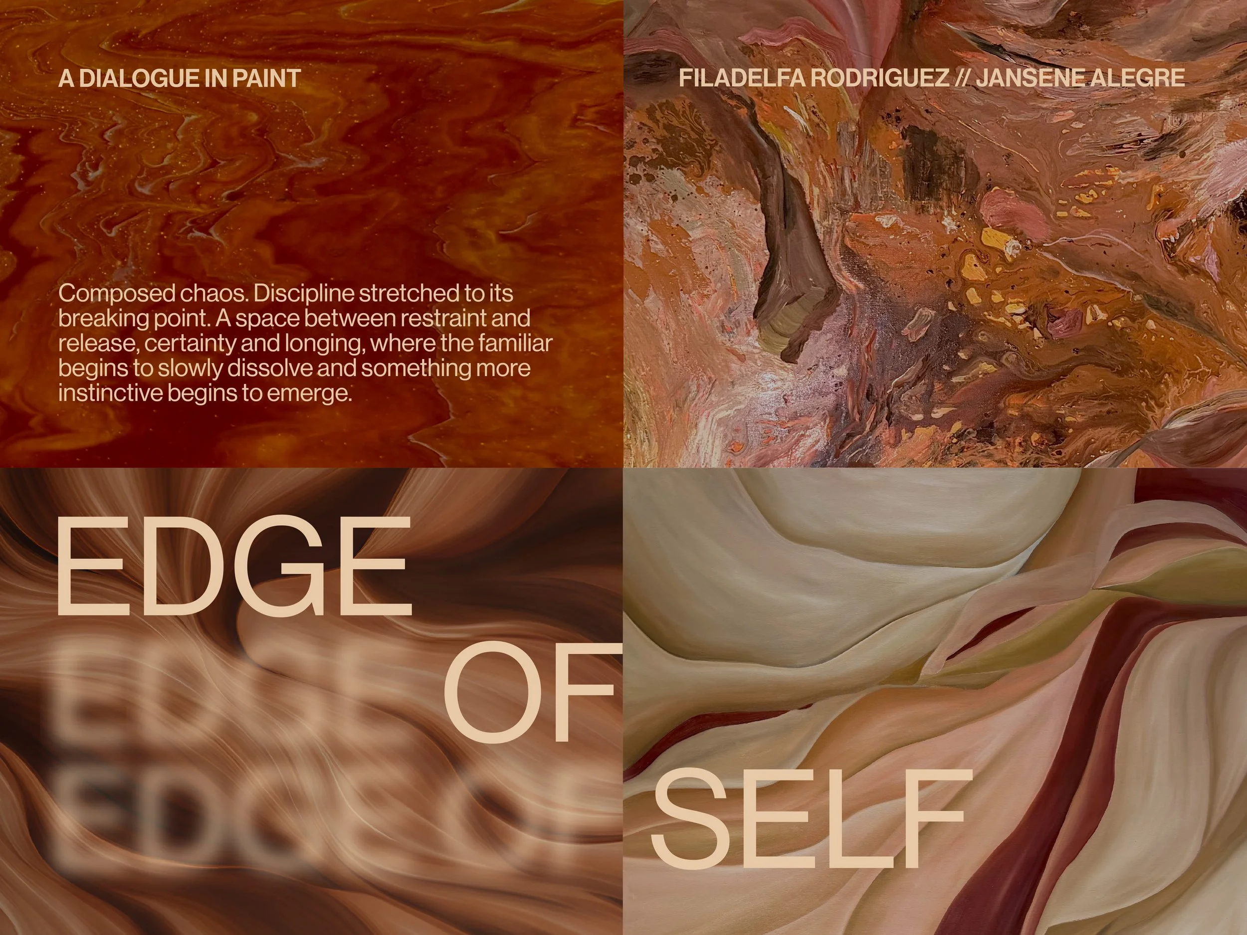 Filadelfa Rodriguez and Jansene Alegre: Edge of Self