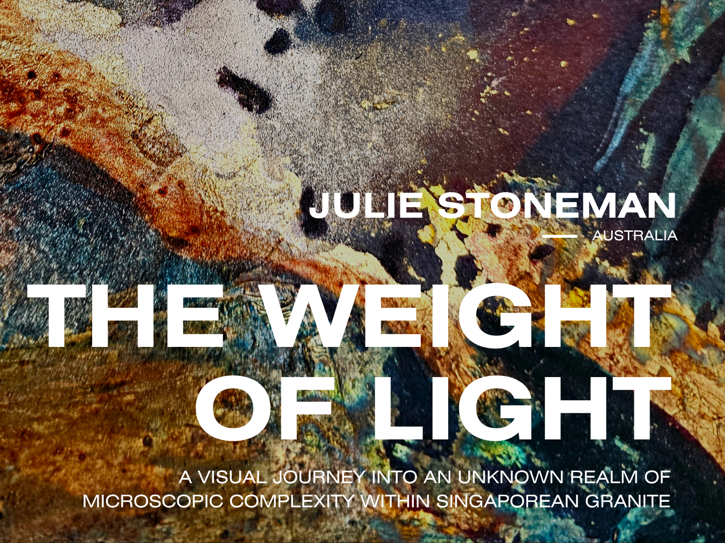 Julie Stoneman: The Weight of Light
