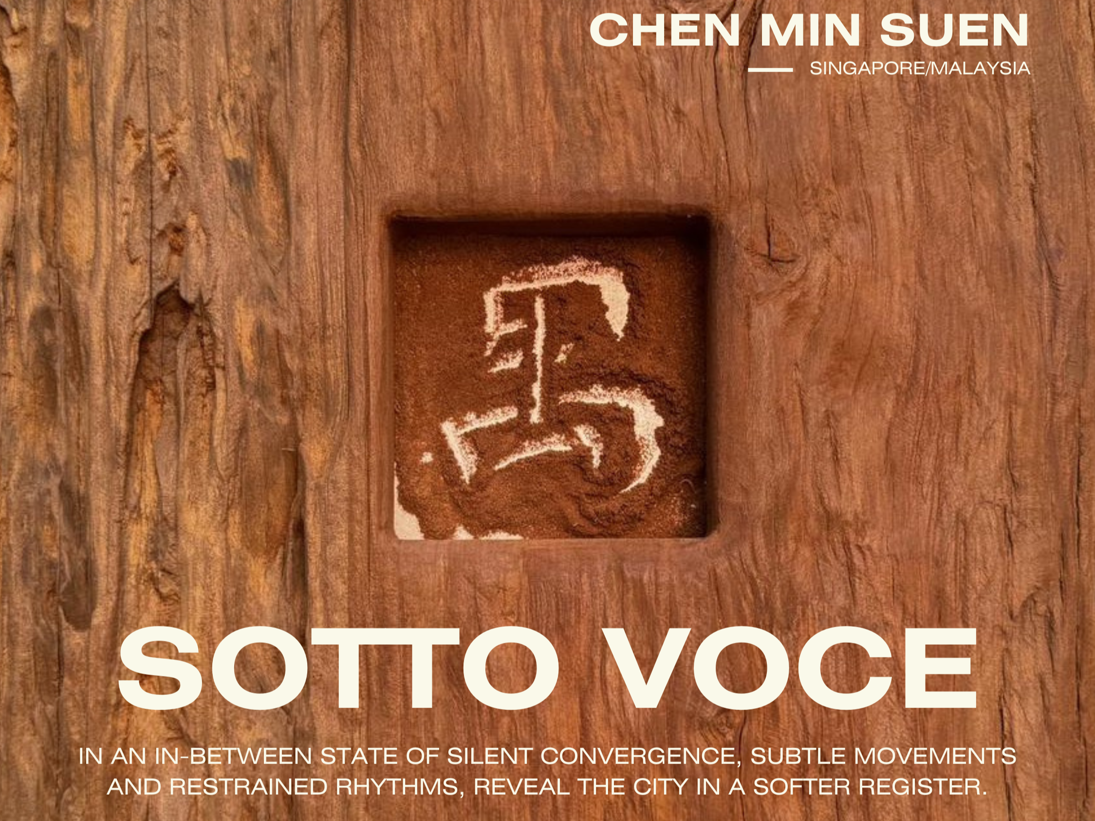 (NOW) Chen Min Suen: Sotto Voce (禺)