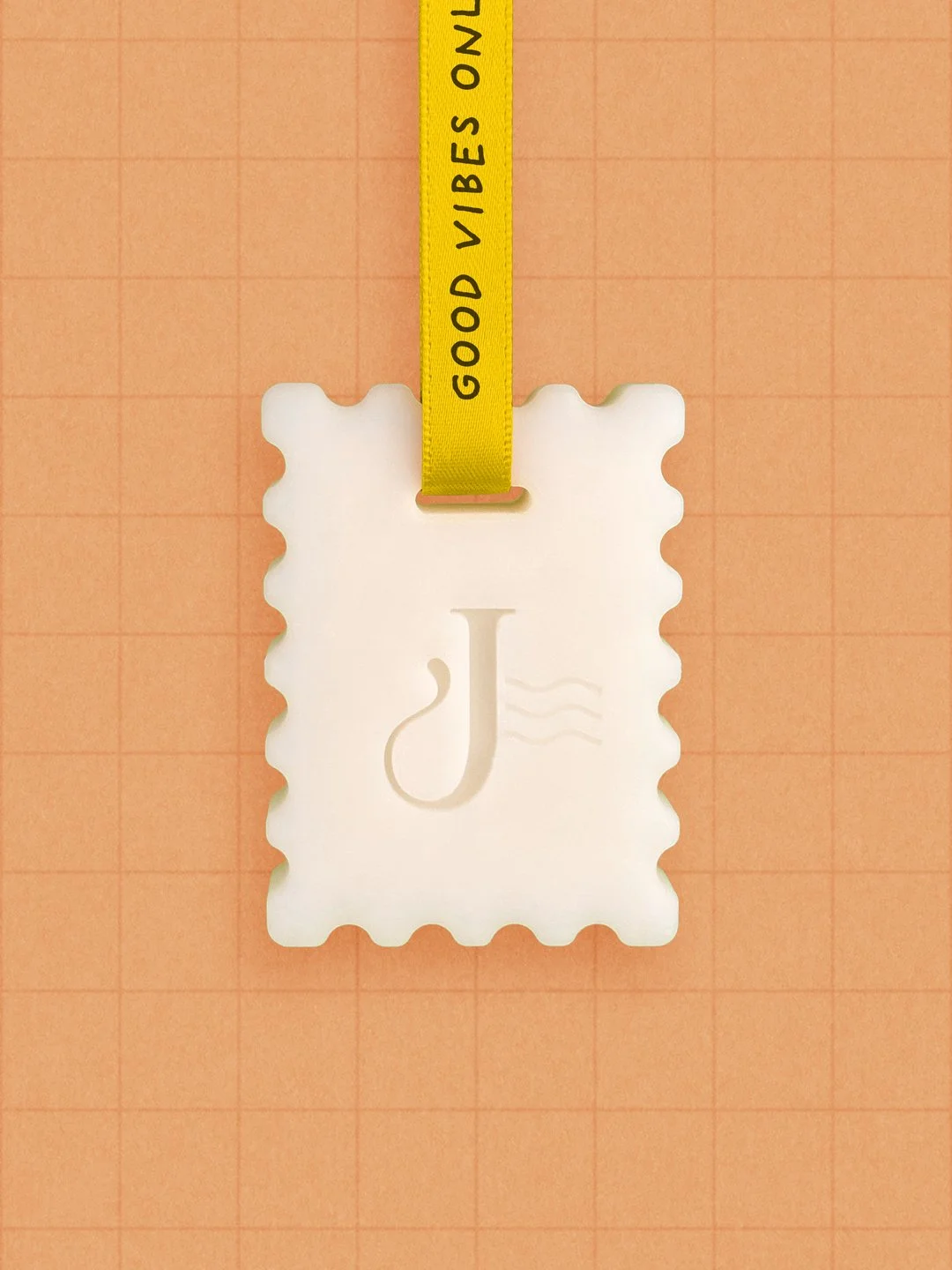 Timbre parfumé "Good vibes only"