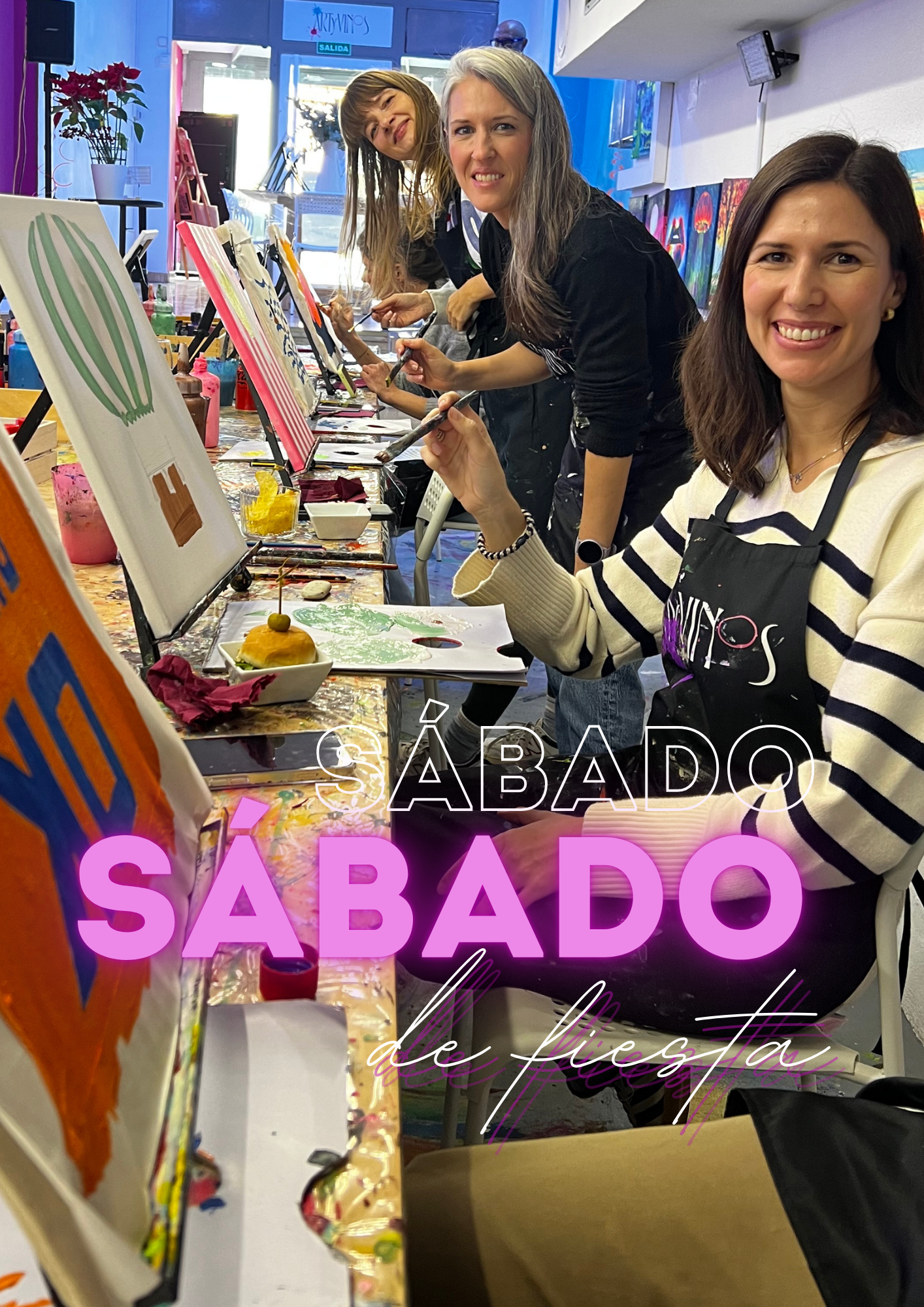 Flyer Fiesta Sabado Moderno Morado - 2.png