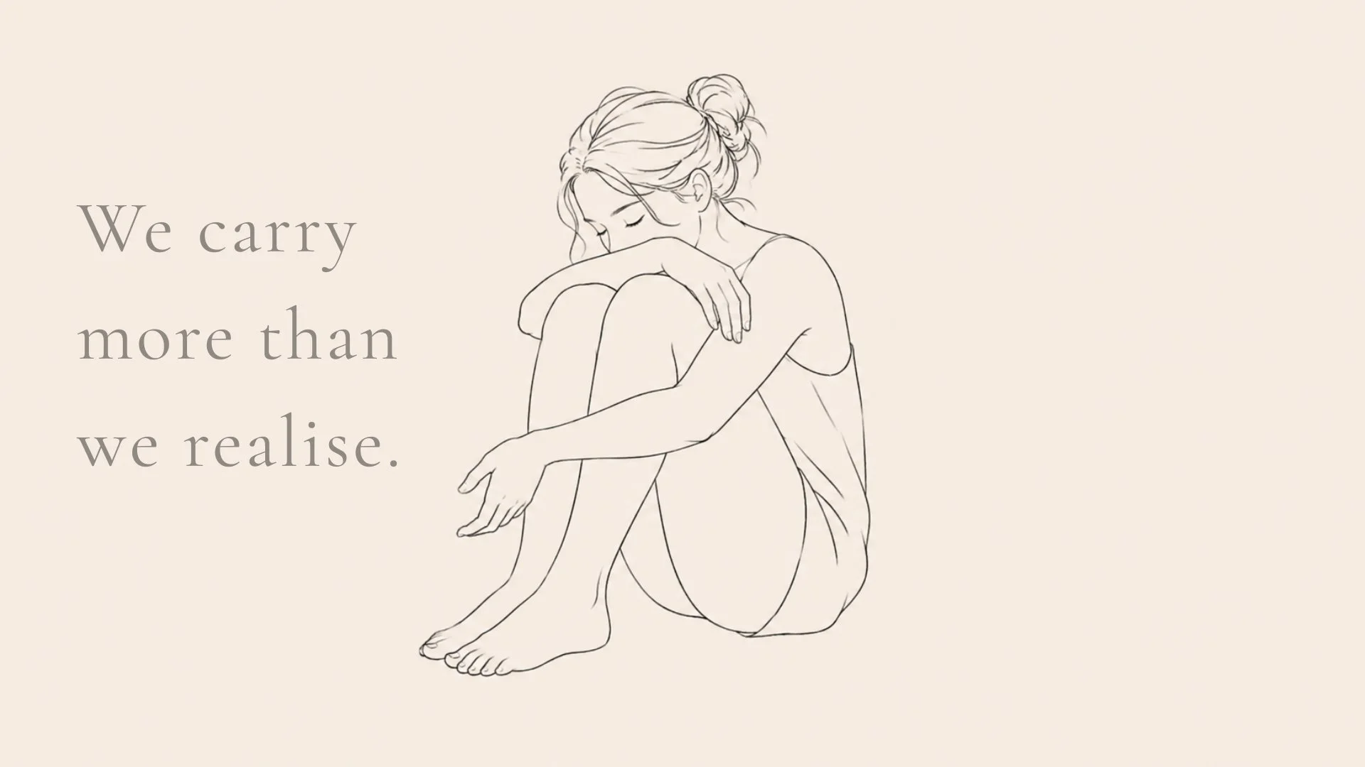 Holding isn't just physical.