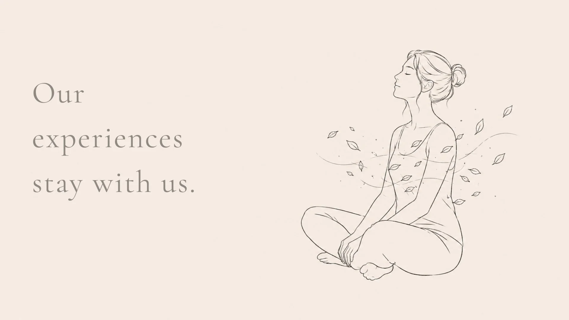 Your body remembers.