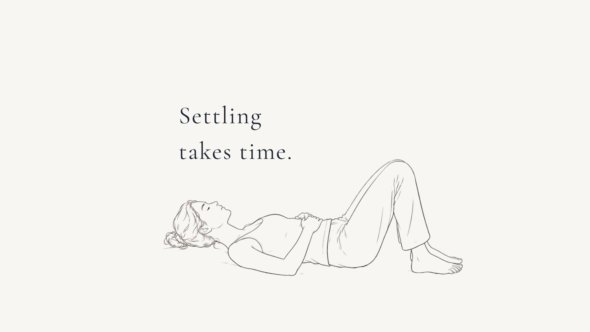 Rest isn't always immediate.