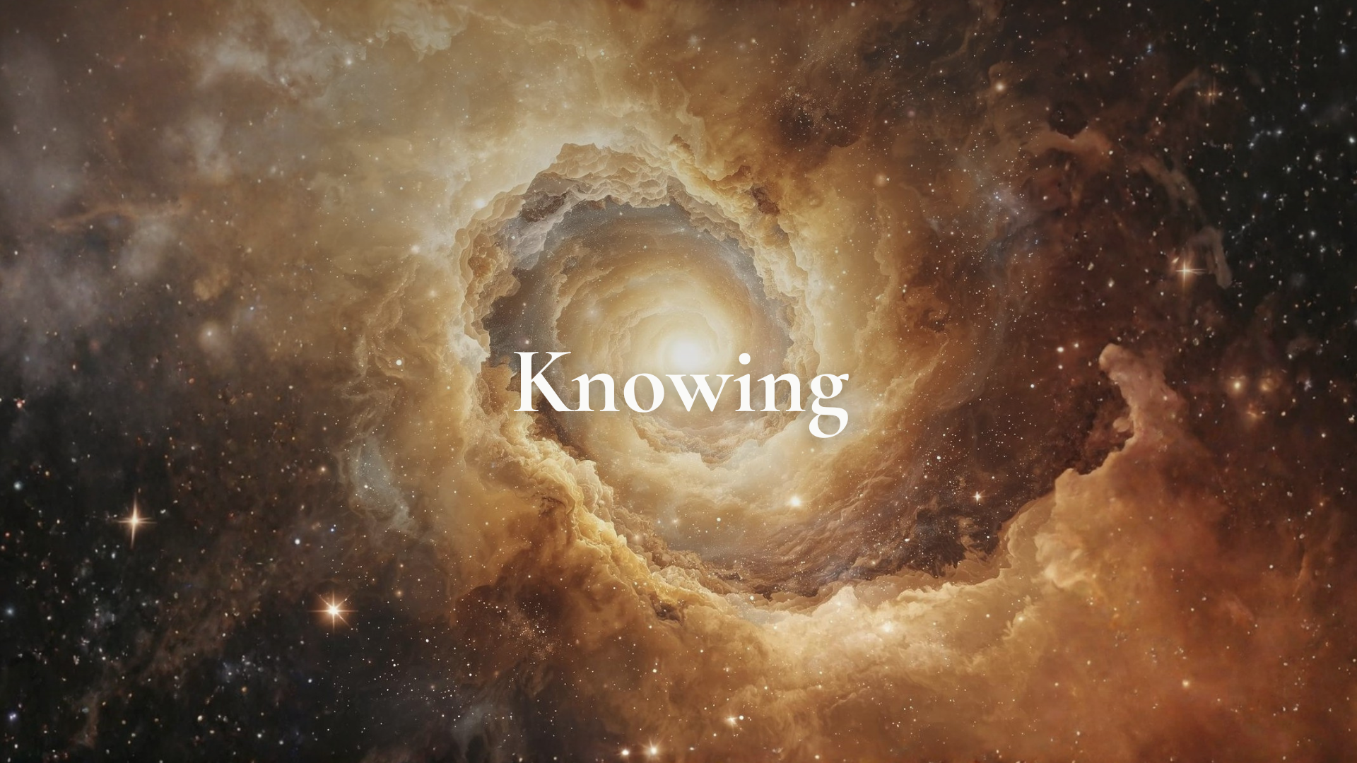 Monday Sound - 27th April 2026 - Knowing - Is there something here you already know… but haven’t followed?