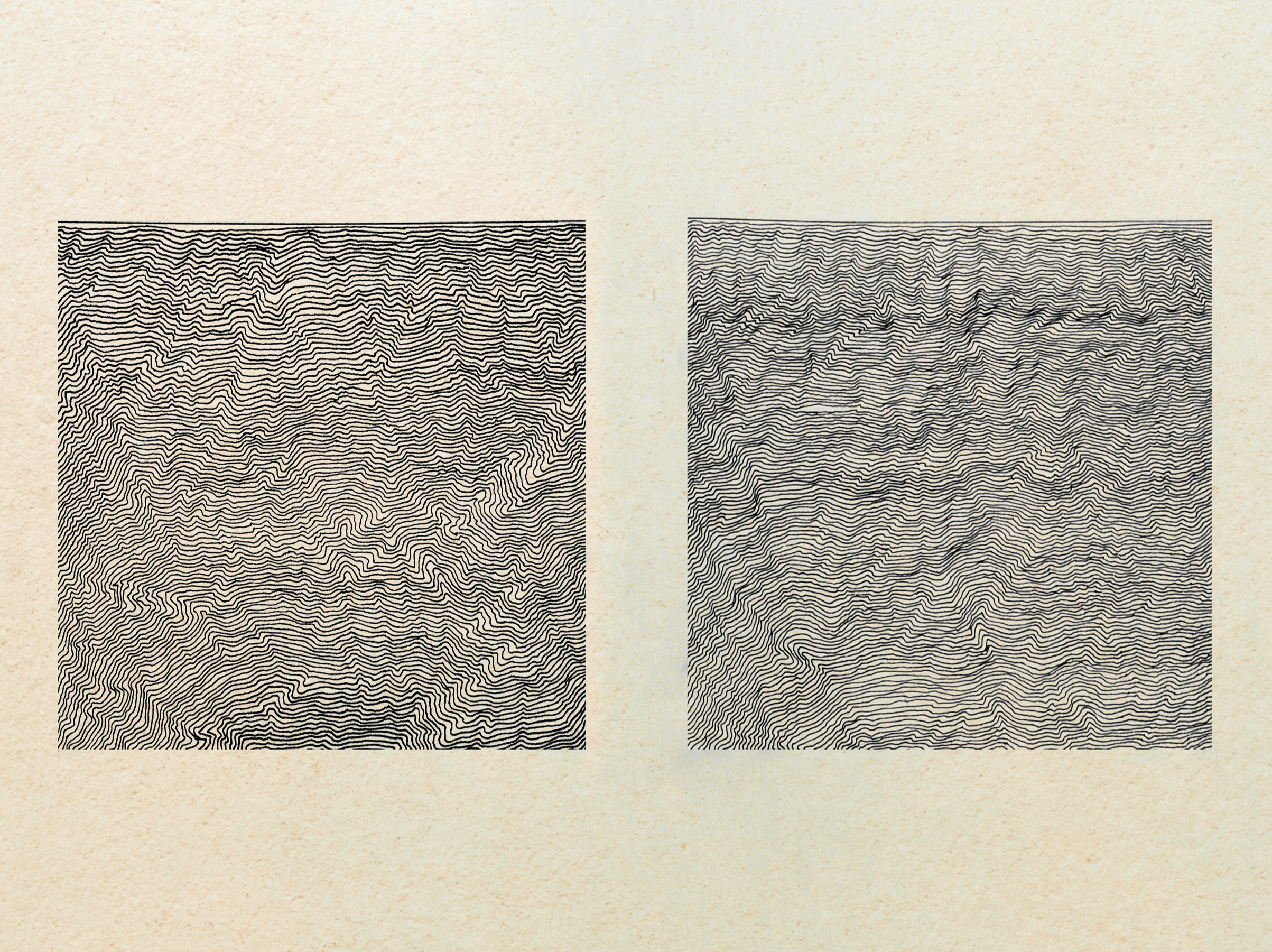 Square Study, 2019 | Pen and ink | 8.5x5 in