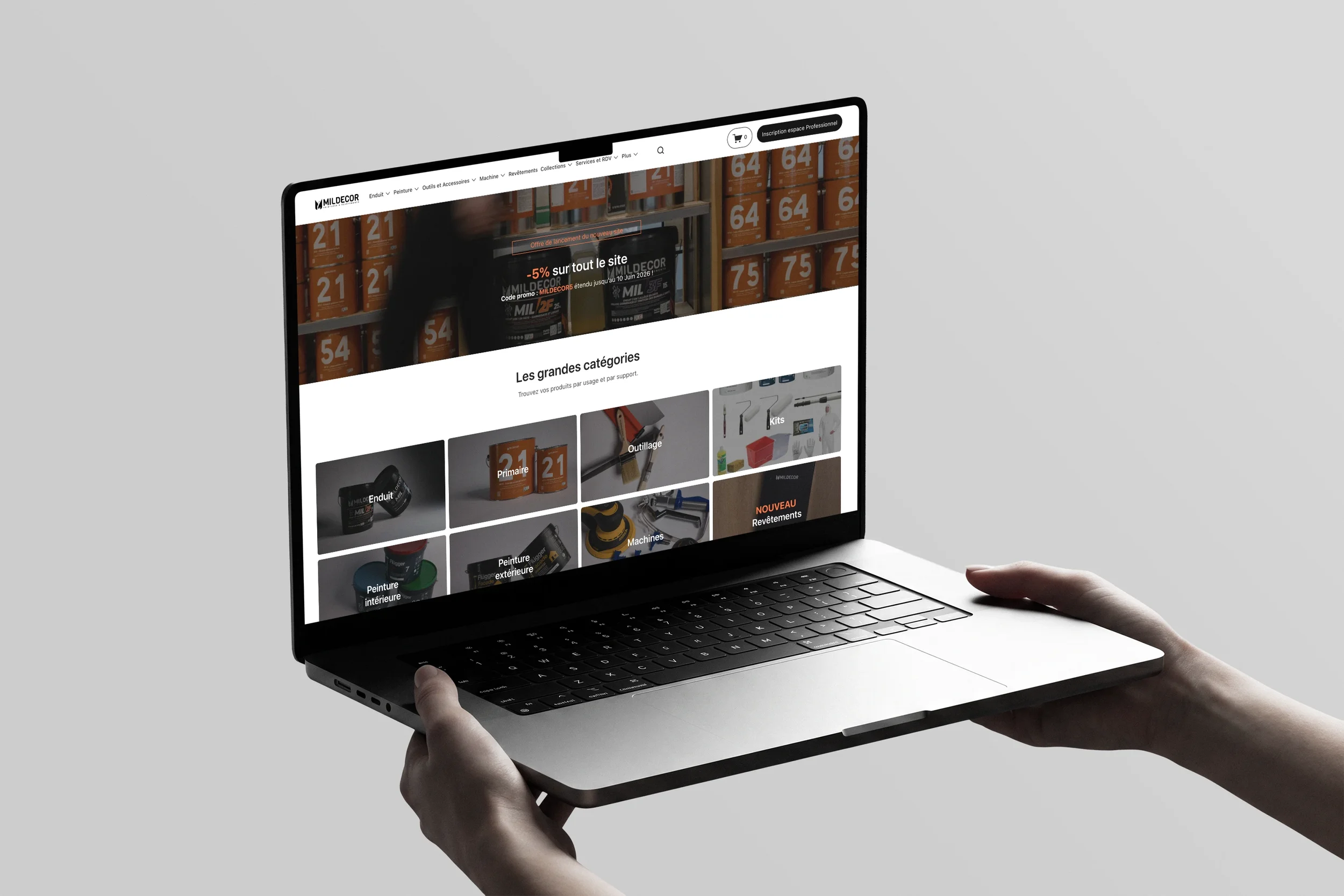 Mildecor Site internet