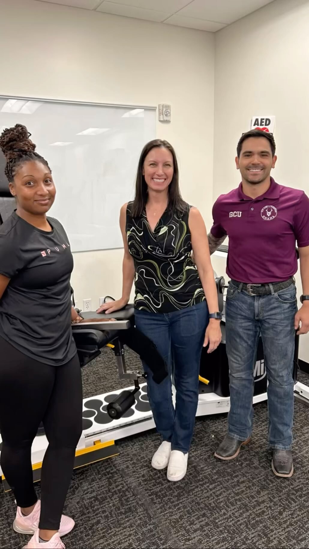 Today I traveled to Grand Canyon Univ in Phoenix AZ to install and train the exercise program staff on the Humac NORM Isokinetic System by @csmisolutions
