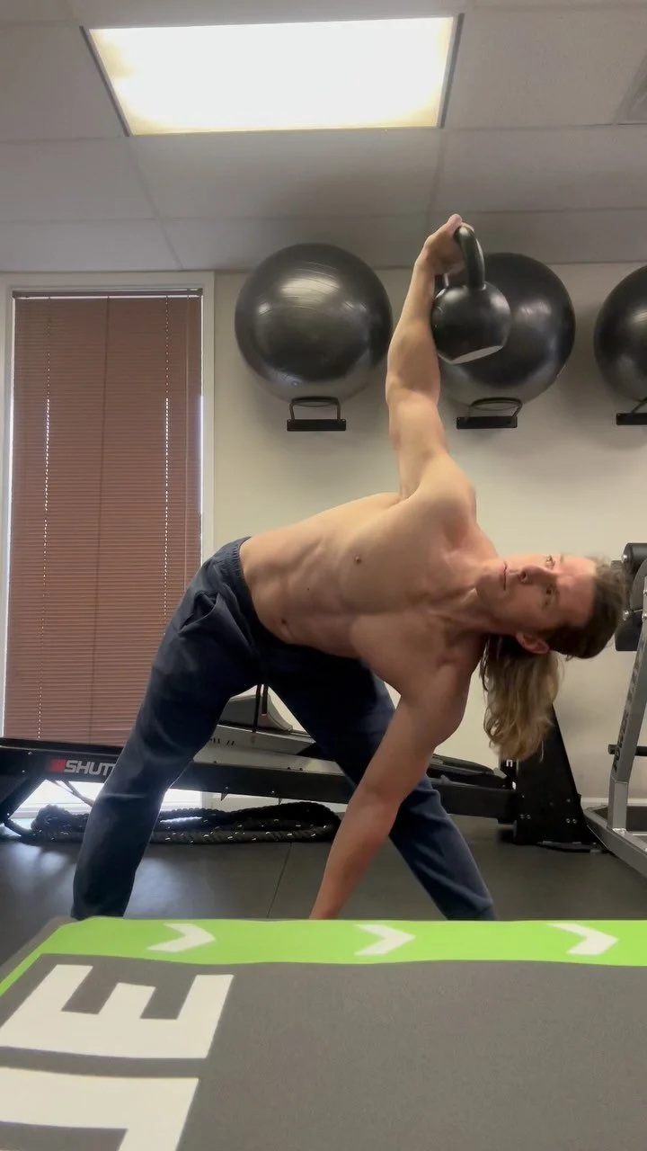 It’s been a while since I’ve posted an exercise reel. The overhead windmill is one of my favorite ways to work my core. Give it a try and comment below.