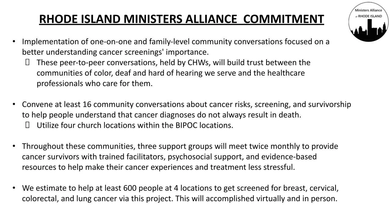 Ministers Alliance of Rhode Island