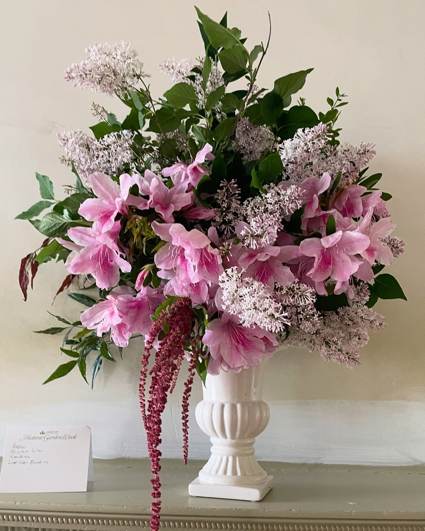 Ready for more arrangements?! Enjoy!! 

#hgw2025 #virginiaisforlovers #restoration #historylovers  #conservation #preservation #history #historybuffs #loveVA #visitVA #gardenpreservation #gardens #gardening #historicnewkentva #daffodils #flowers #flo