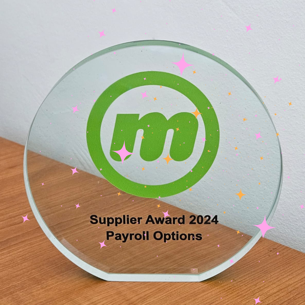 Payroll Options receives a Supplier Appreciation Award