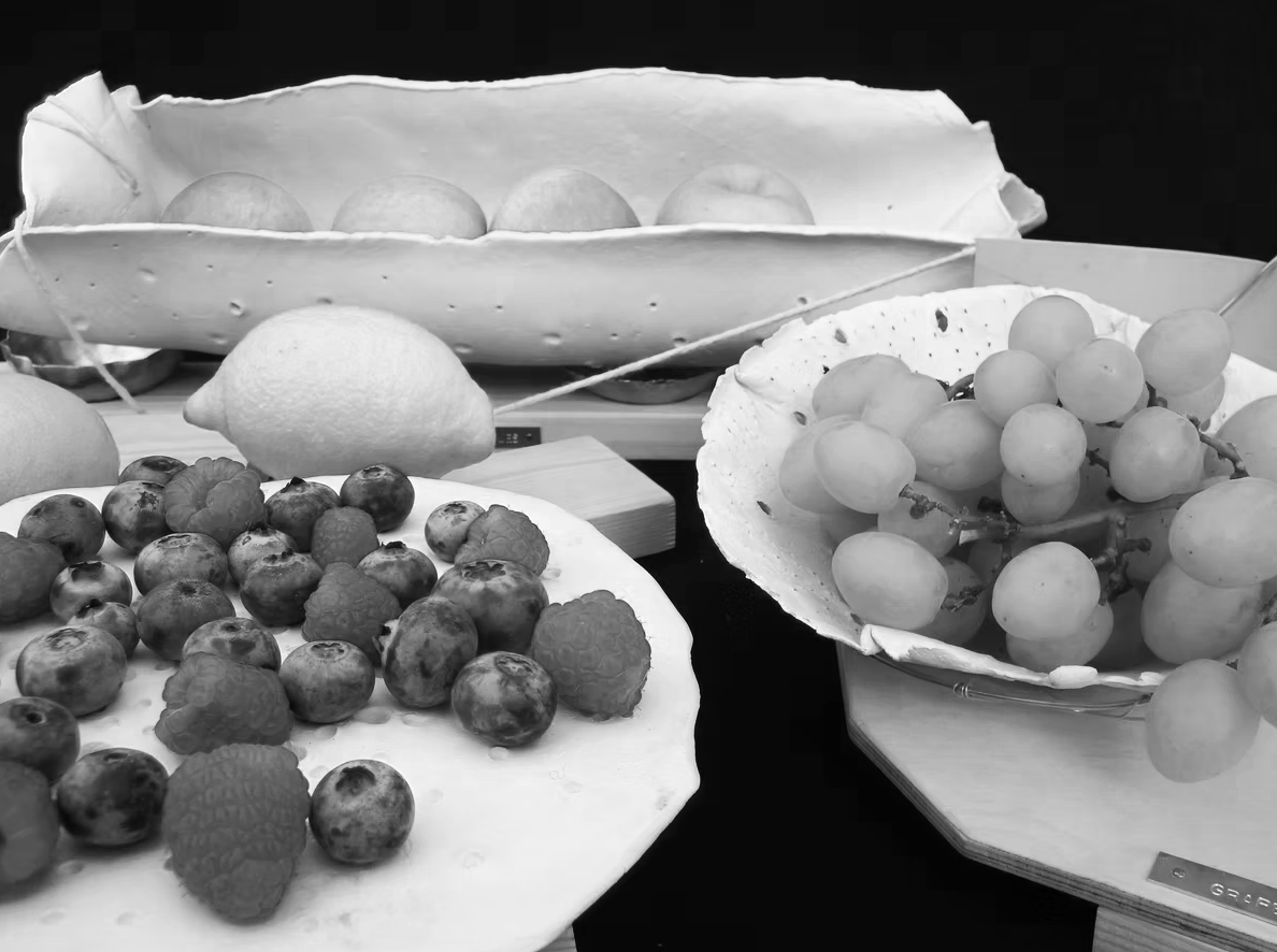 Hammered Aluminium, Hand Crafted Ply Wood & Clay (1:1)