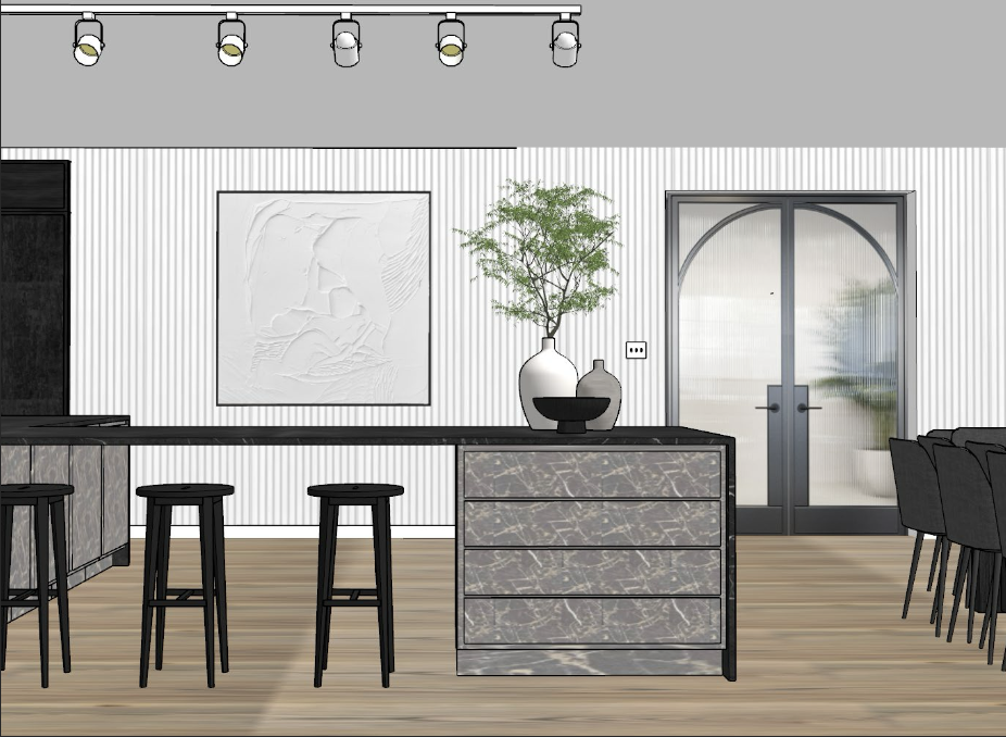 Kitchen Design 
(Sketchup) 