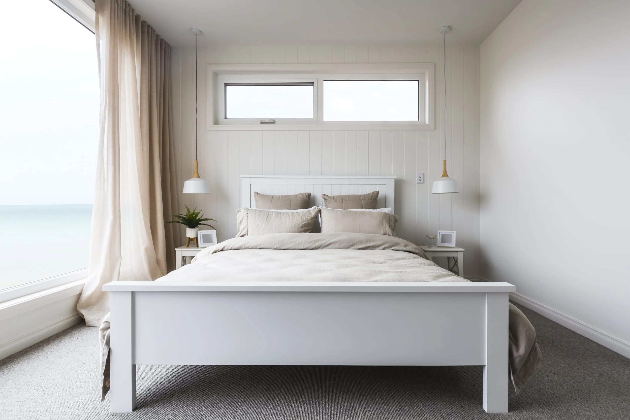Interior luxuoso do quarto
