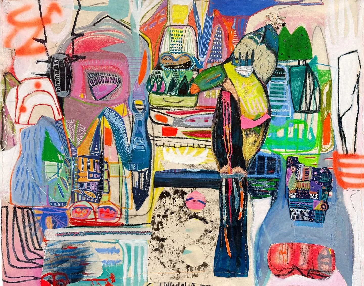 Melody (2025)
Mixed Media on Canvas
49 x 39.5 inches
Available exclusively at @theotherartfair Chicago, October 30 - November 2. DM to get your complimentary ticket 💌
#isabellegougenheim #artoftheday #dailyart #artlovers #artwatchers #artcurator #