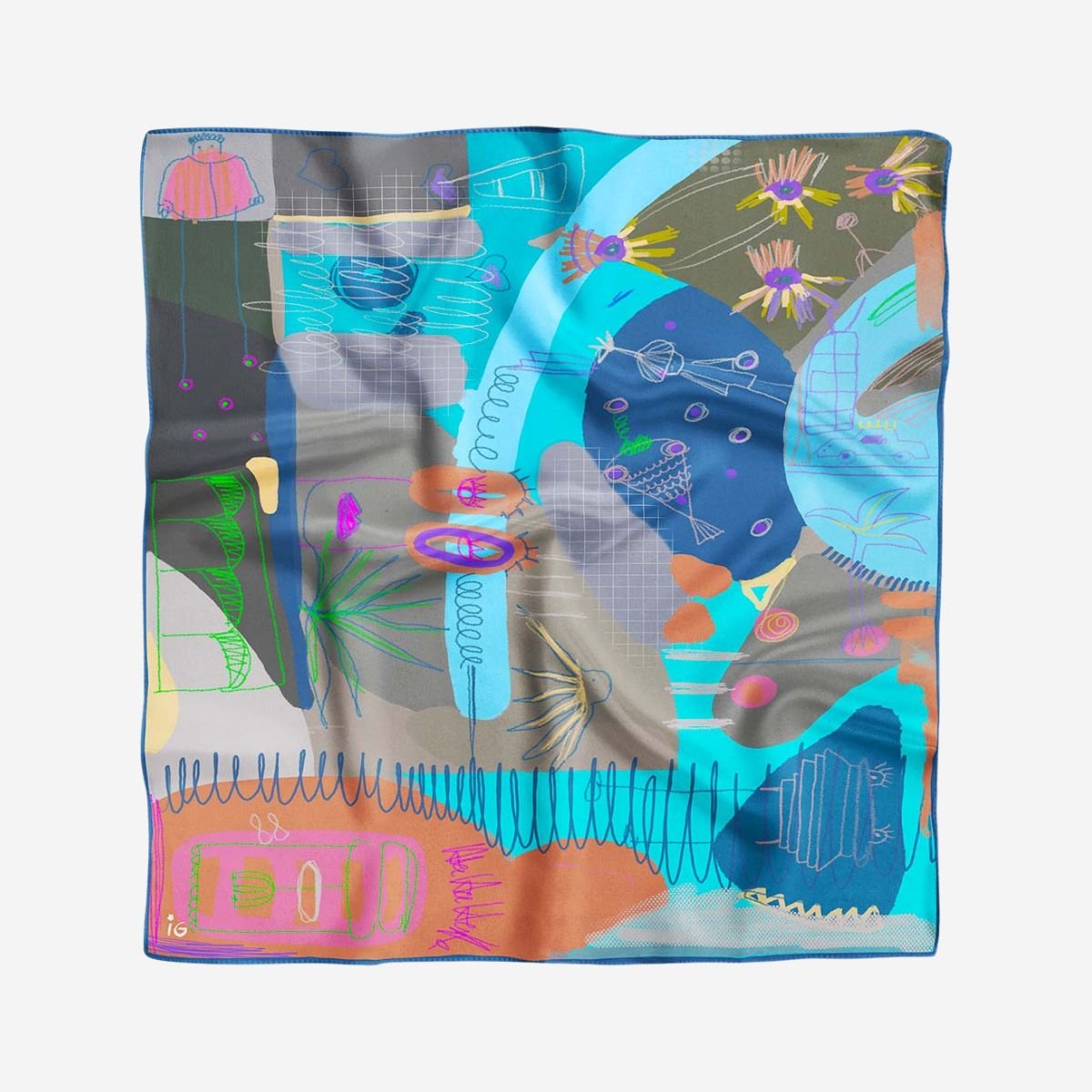 Blue Lagoon Bandana