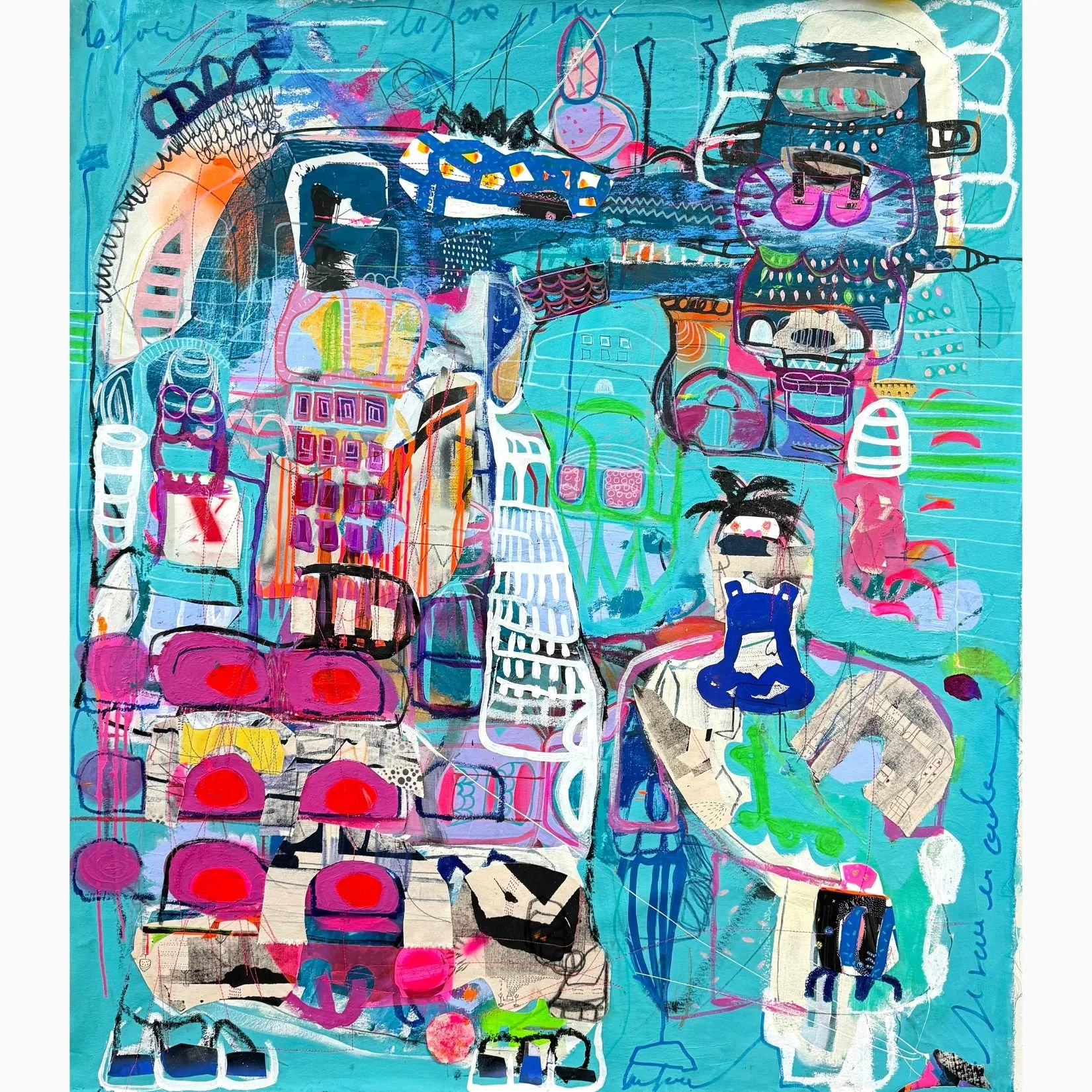 Rêverie - 60 x 58 inches